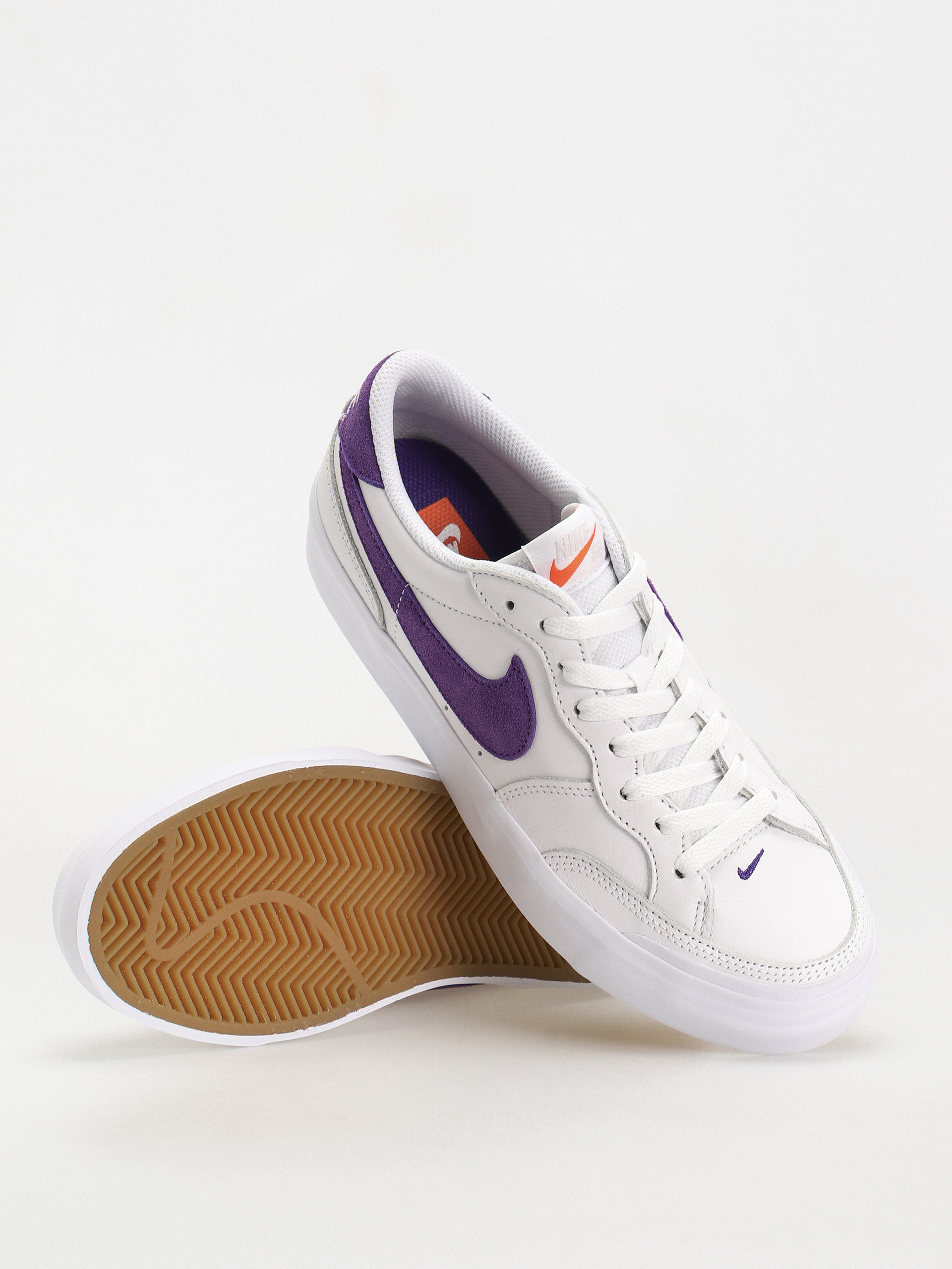 Topánky Nike SB Zoom Pogo Plus (white/court purple white gum light brown)