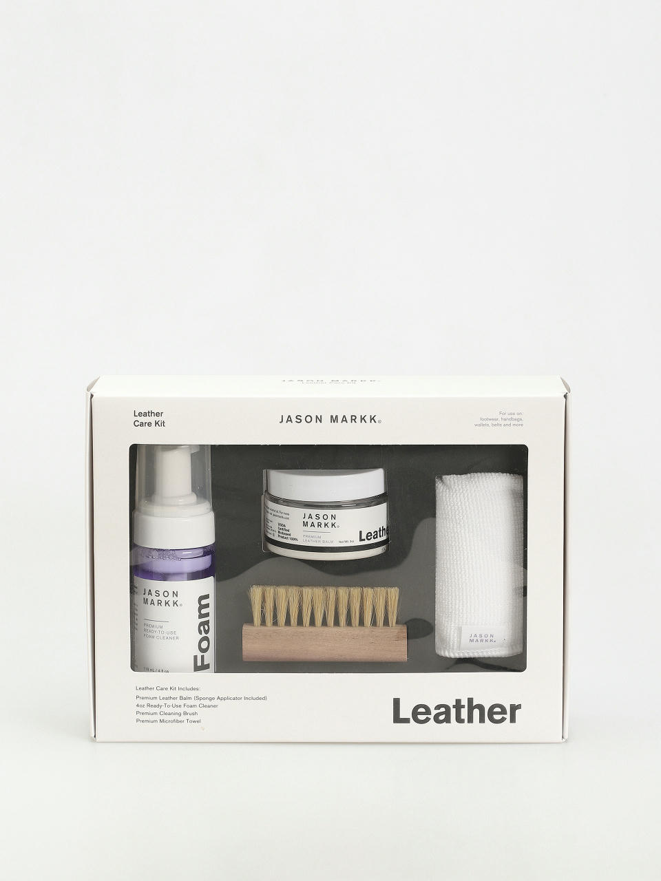 Čistiace a impregnačné prostriedky Jason Markk Leather Care Kit (white)