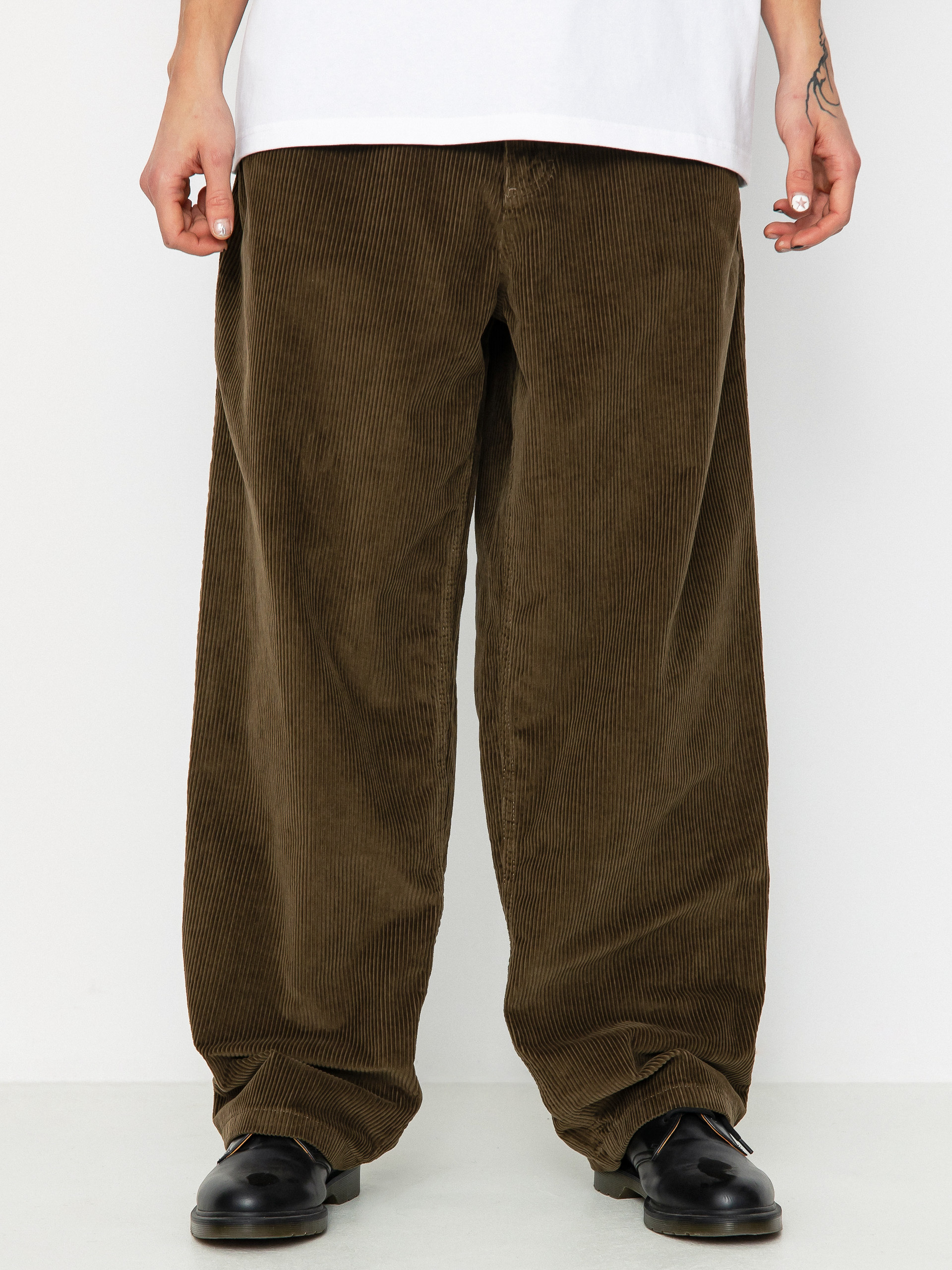 Nohavice Polar Skate Big Boy Cords (beech)