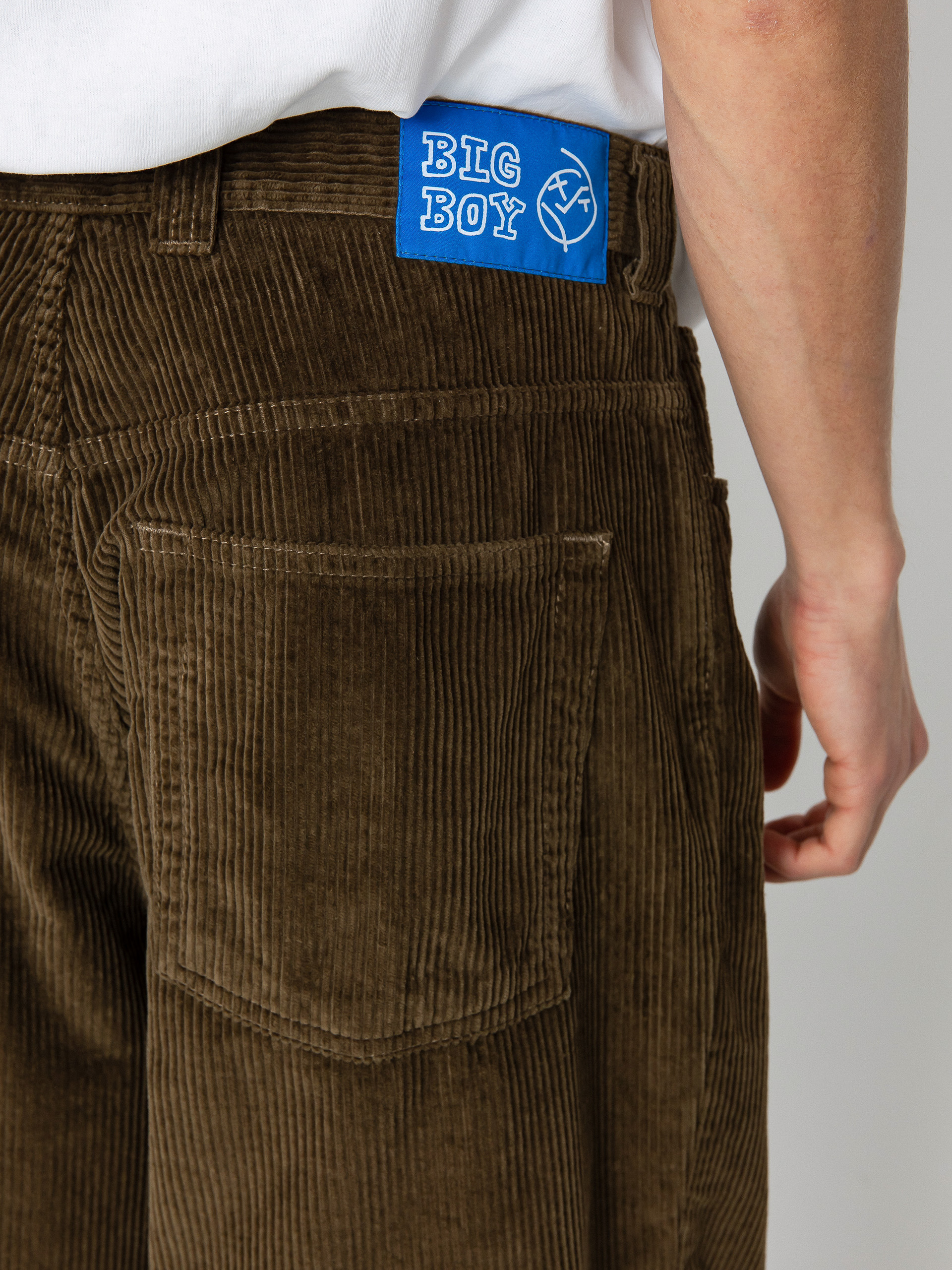 Nohavice Polar Skate Big Boy Cords (beech)