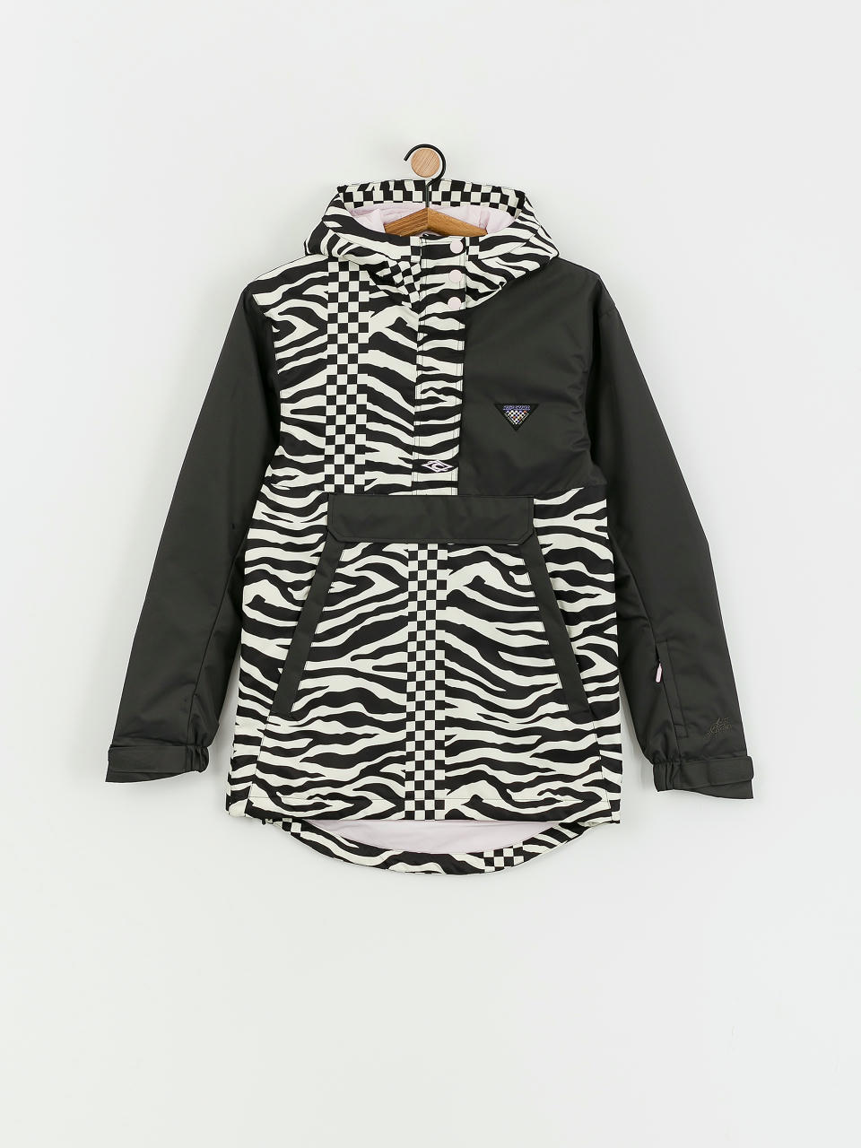 Snowboardová bunda Rip Curl Rider Anorak Wmn (washed black)