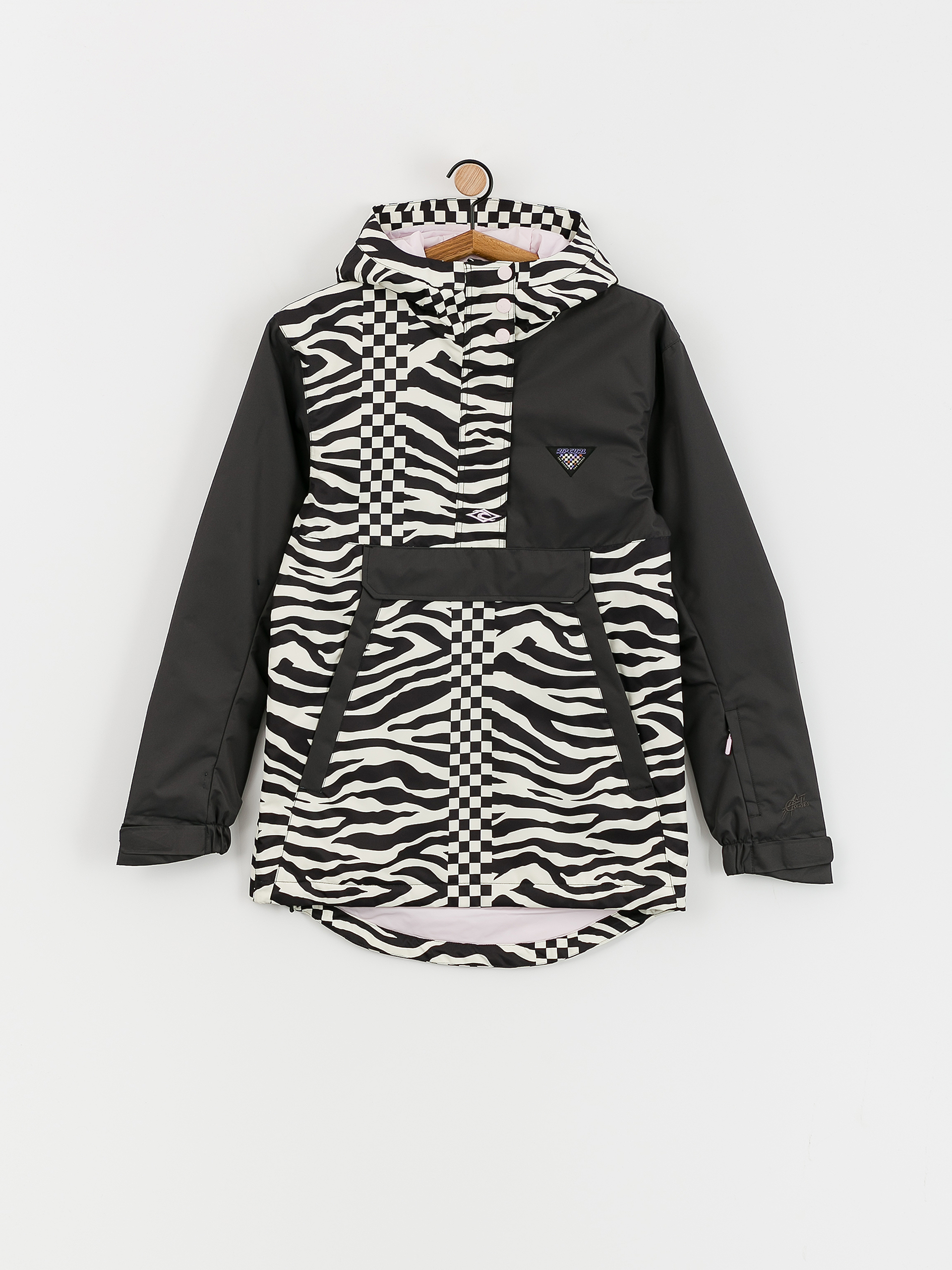 Dámska Snowboardová bunda Rip Curl Rider Anorak (washed black)