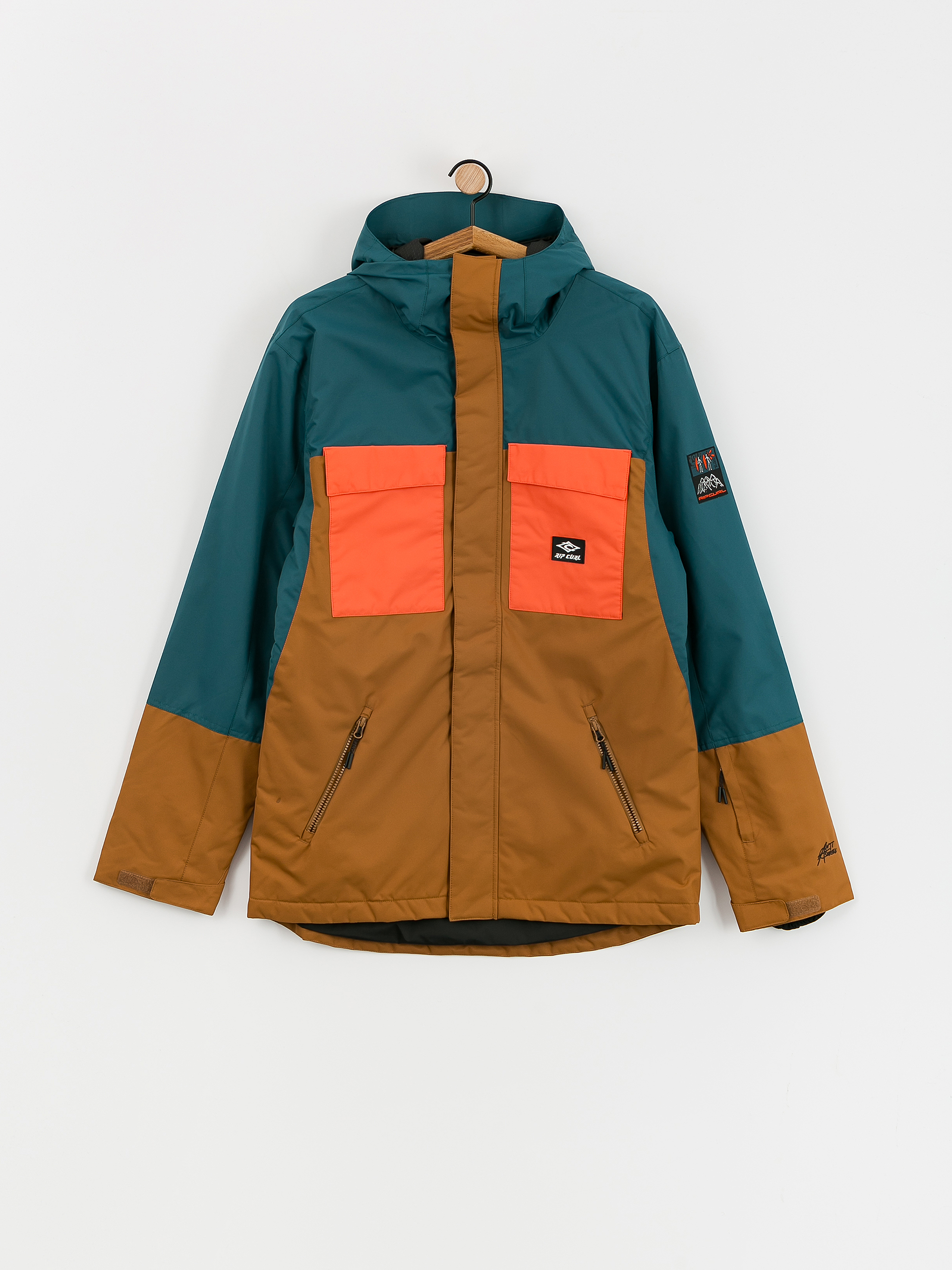 Pánska Snowboardová bunda Rip Curl Pinnacle (blue green)