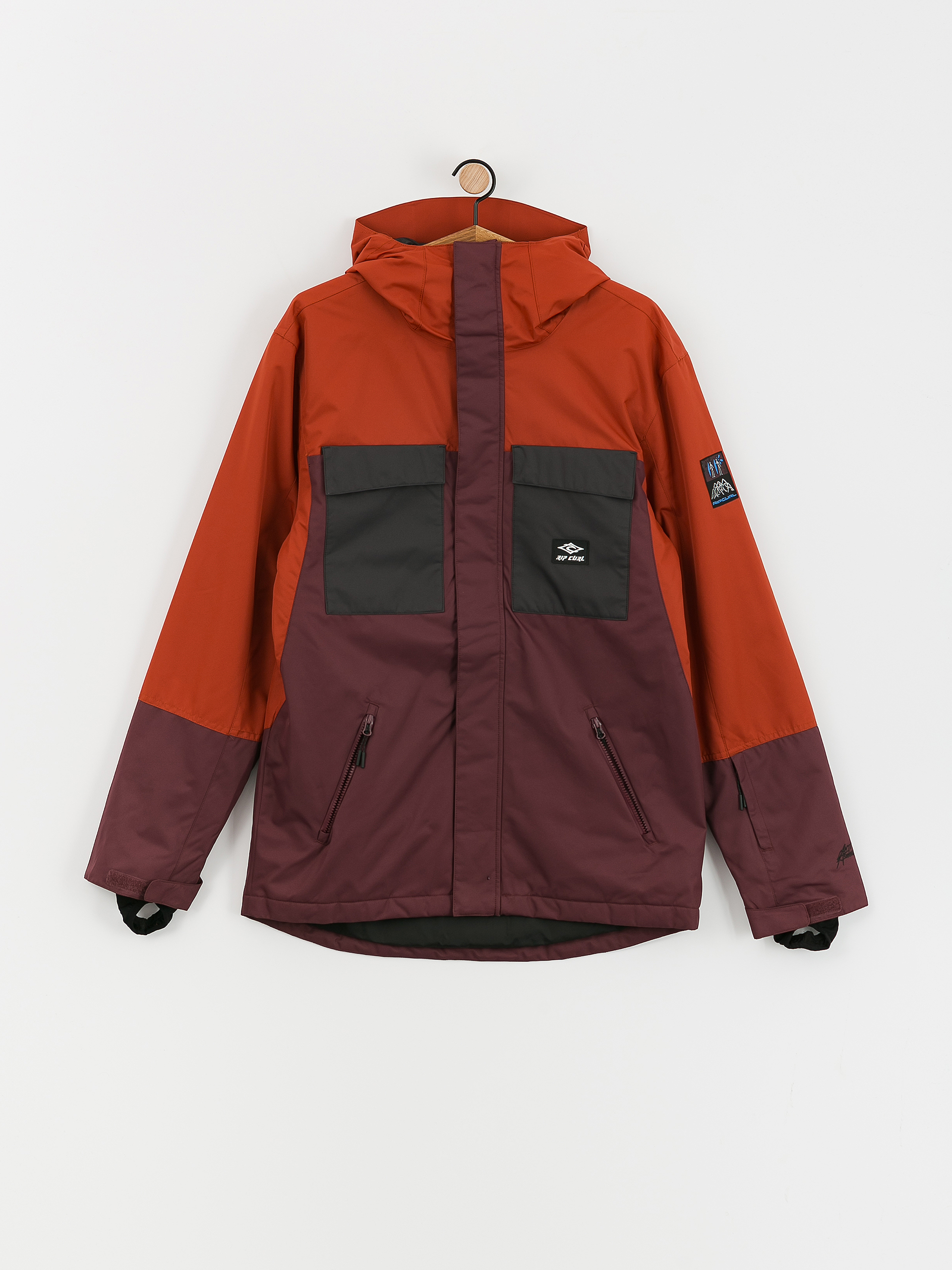 Pánska Snowboardová bunda Rip Curl Pinnacle (picante)