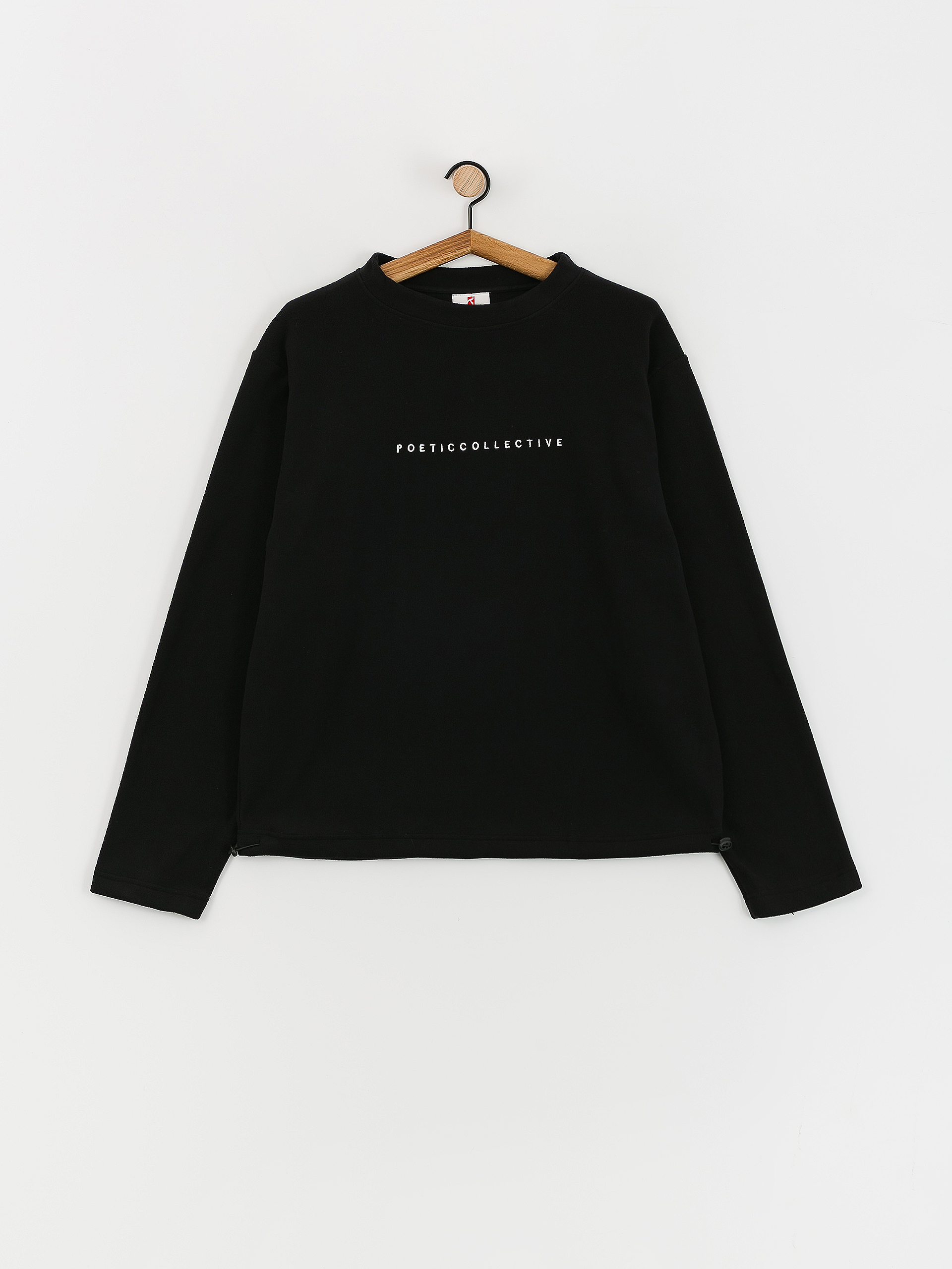 Mikina Poetic Collective Fleece Crew (black)