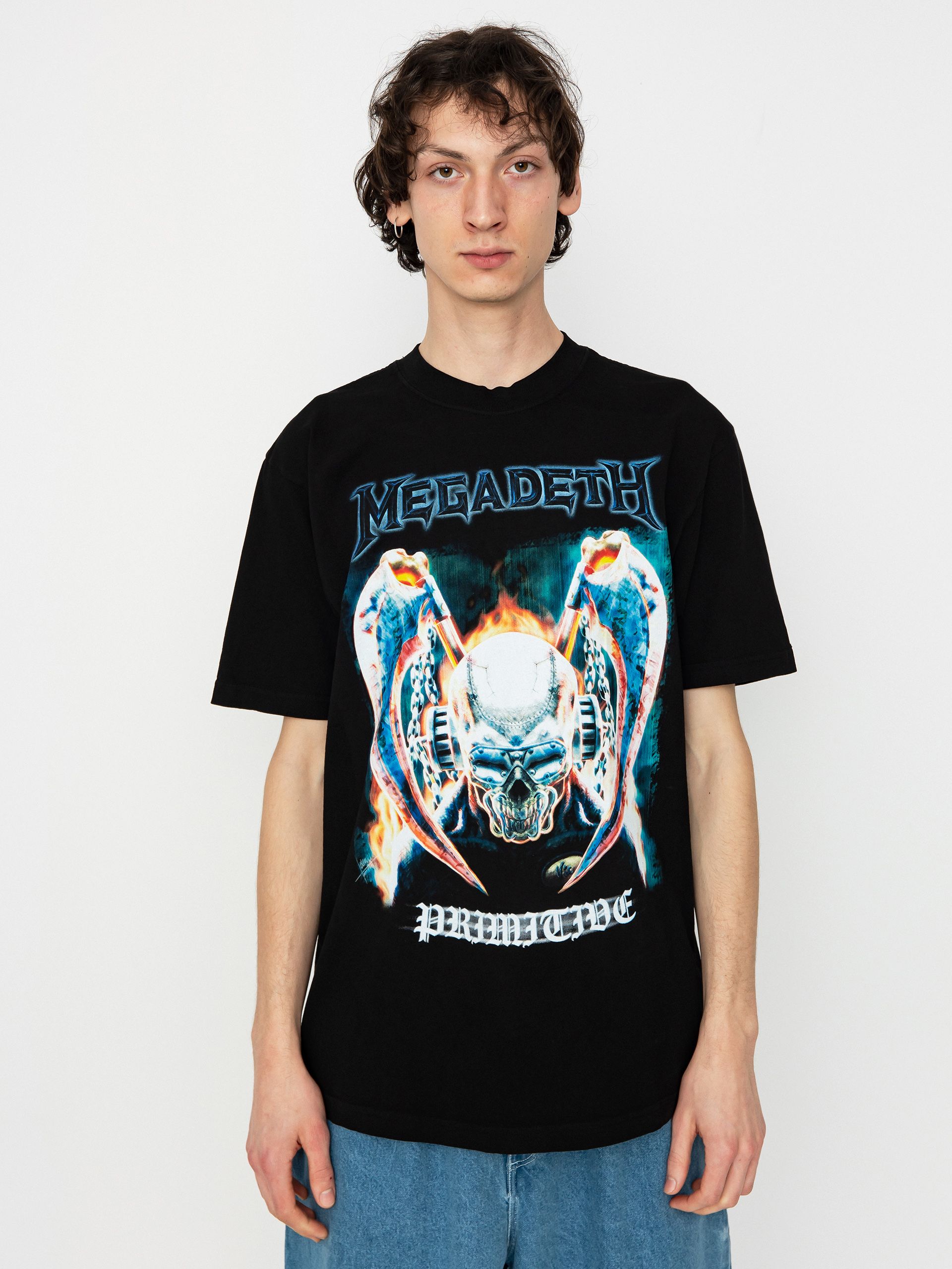 Tričko Primitive X Megadeth United (black)