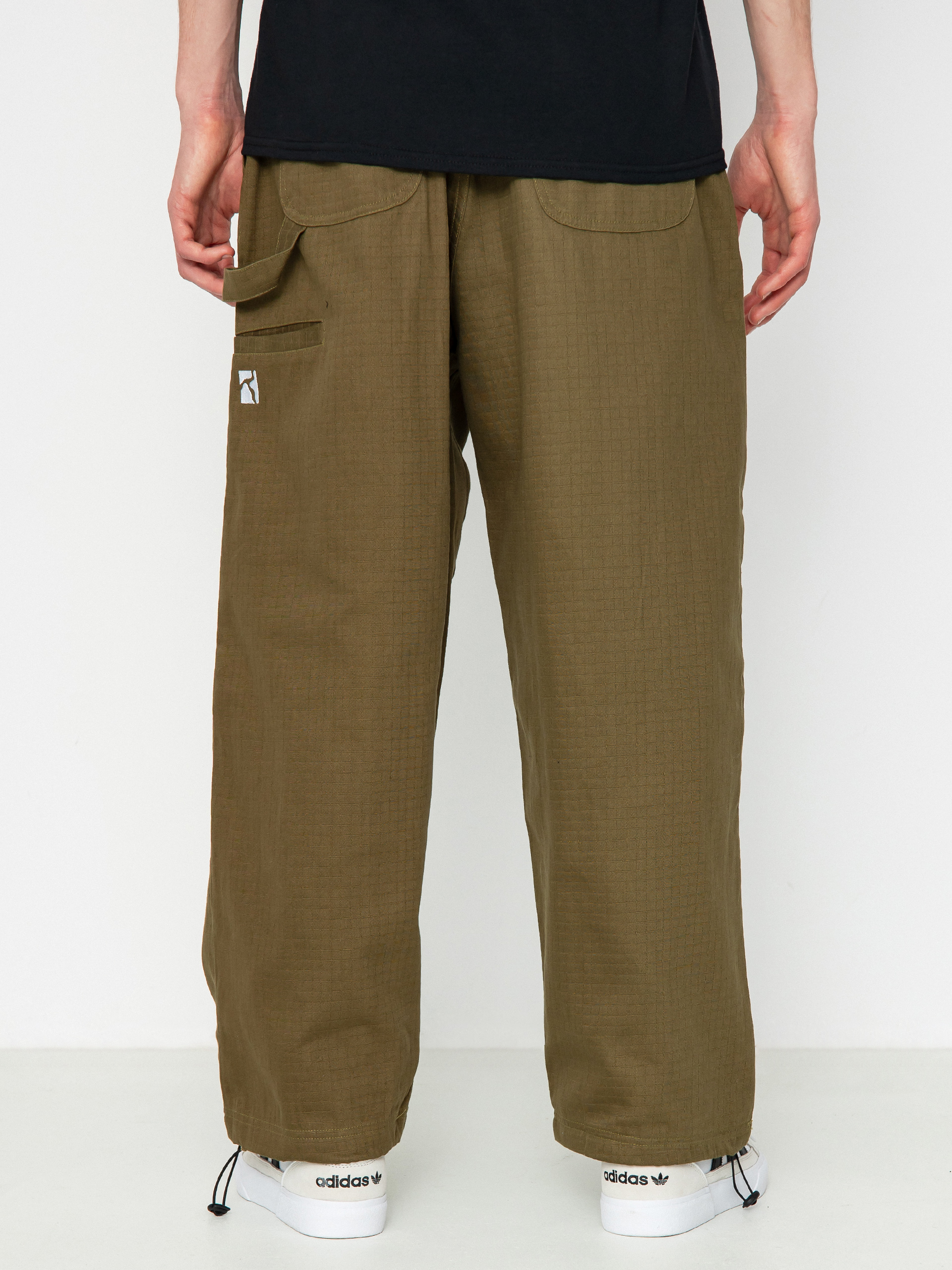 Nohavice Poetic Collective Sculptor OTD (olive ripstop)