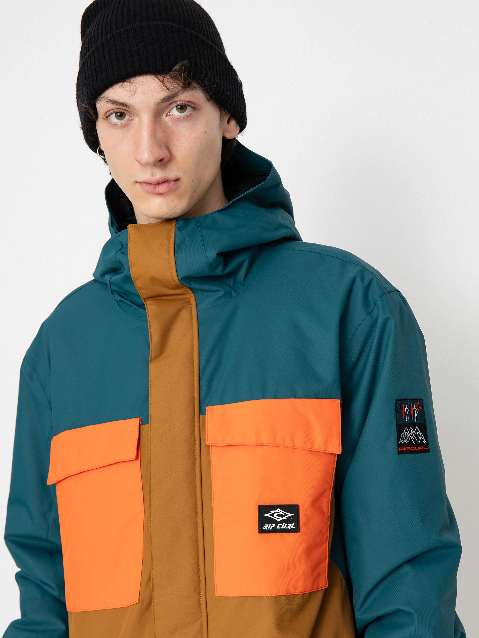 Pánska Snowboardová bunda Rip Curl Pinnacle (blue green)