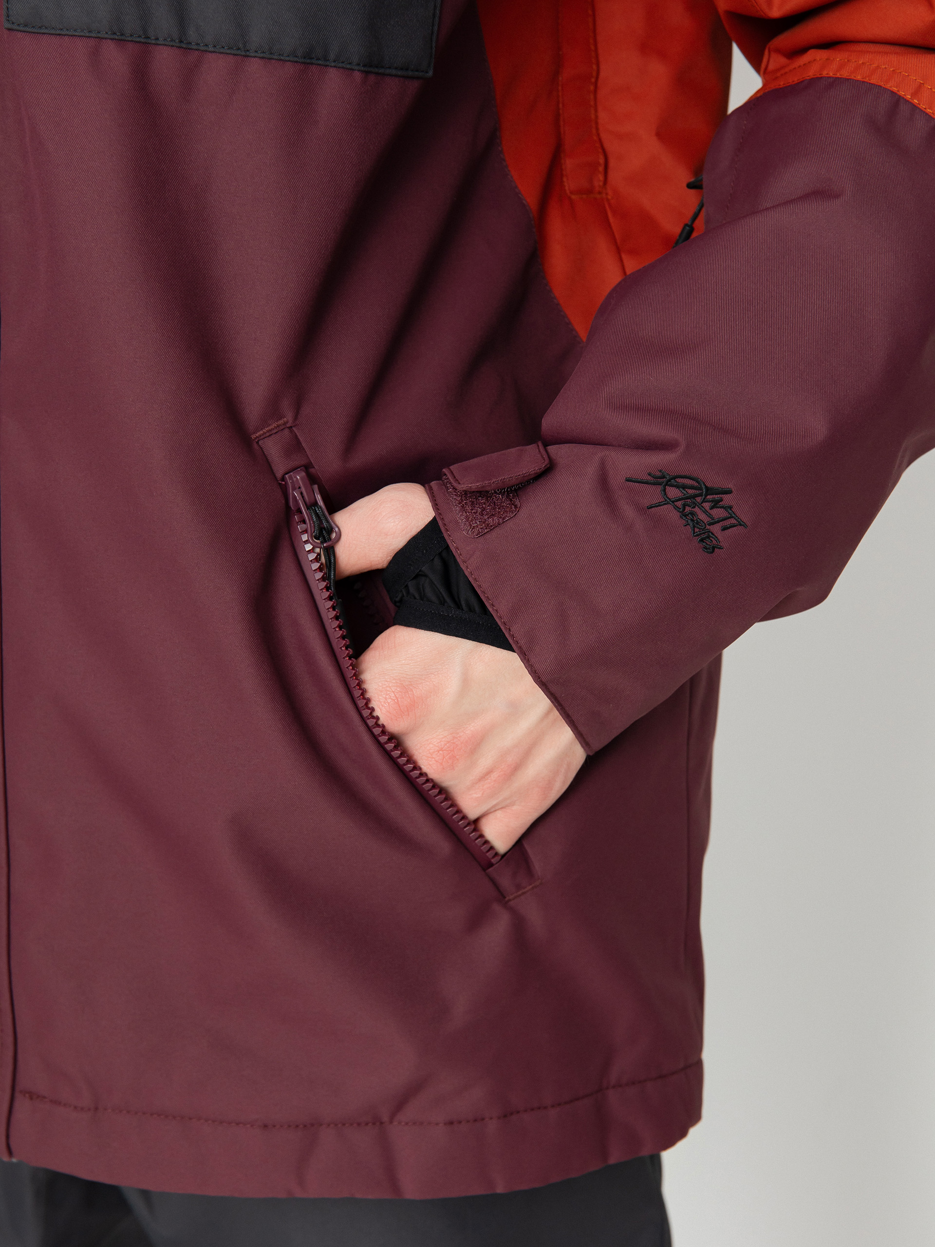 Pánska Snowboardová bunda Rip Curl Pinnacle (picante)