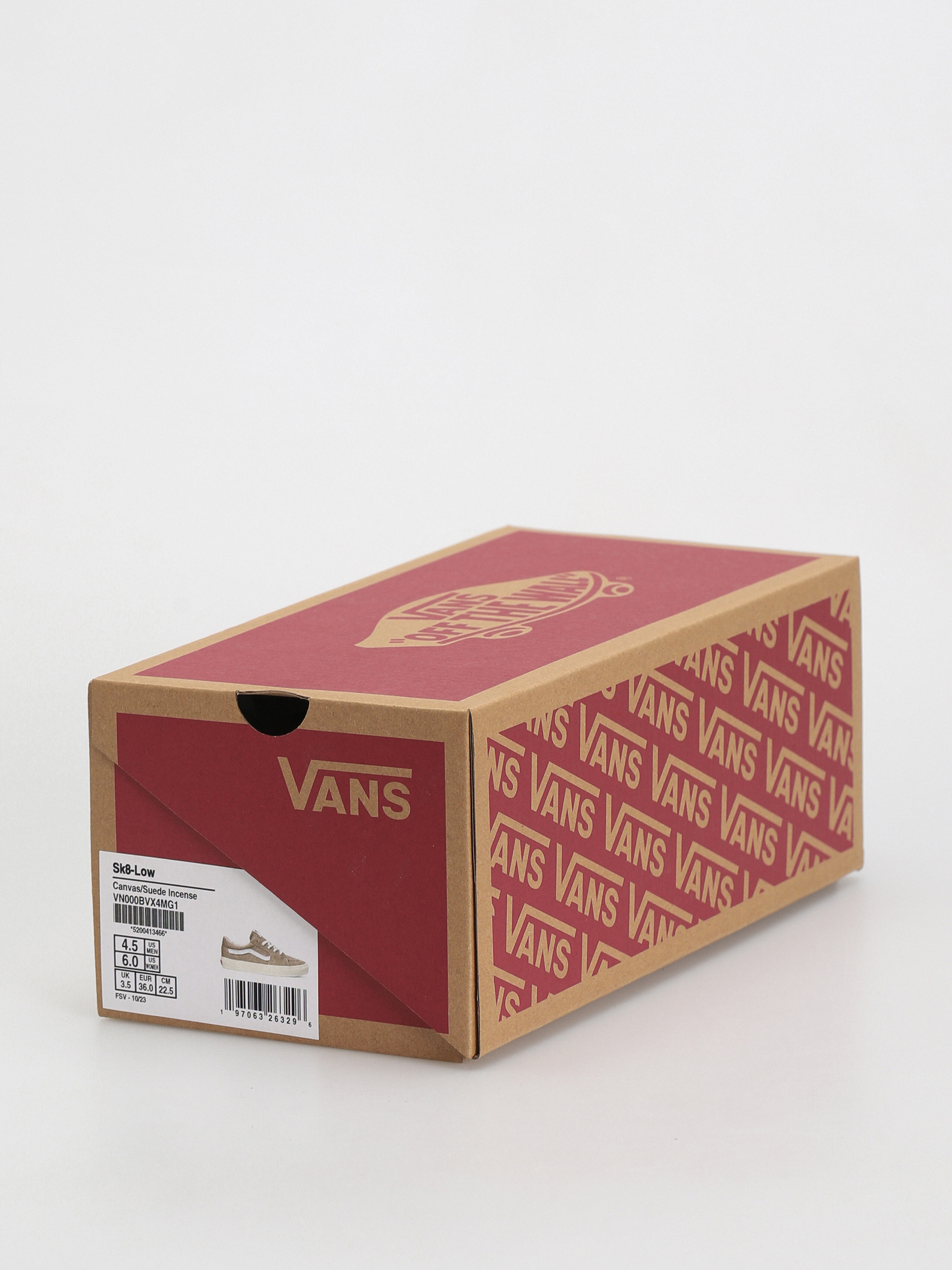 Topánky Vans Sk8 Low (canvas/suede incense)