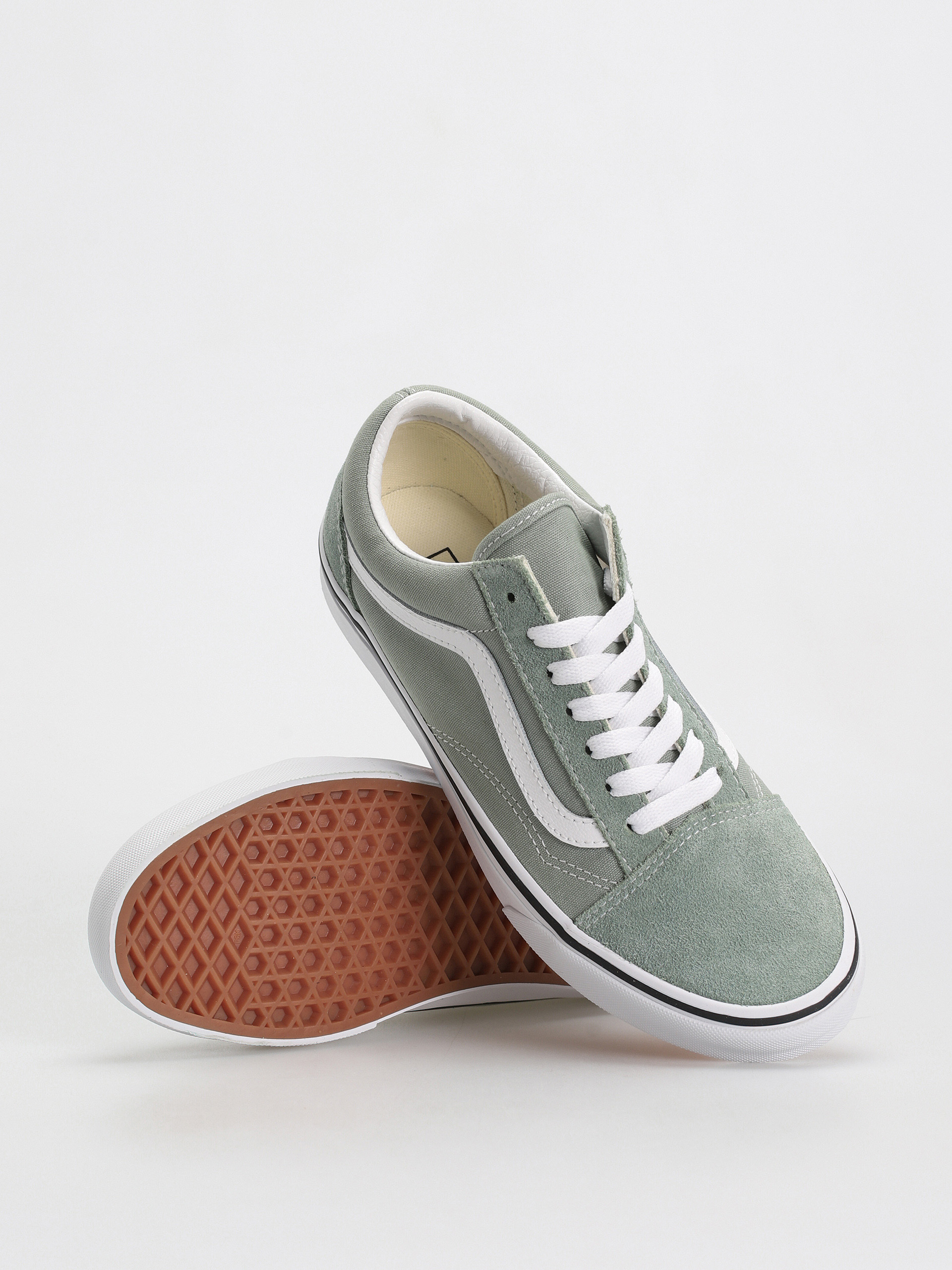 Topánky Vans Old Skool (color theory iceberg green)