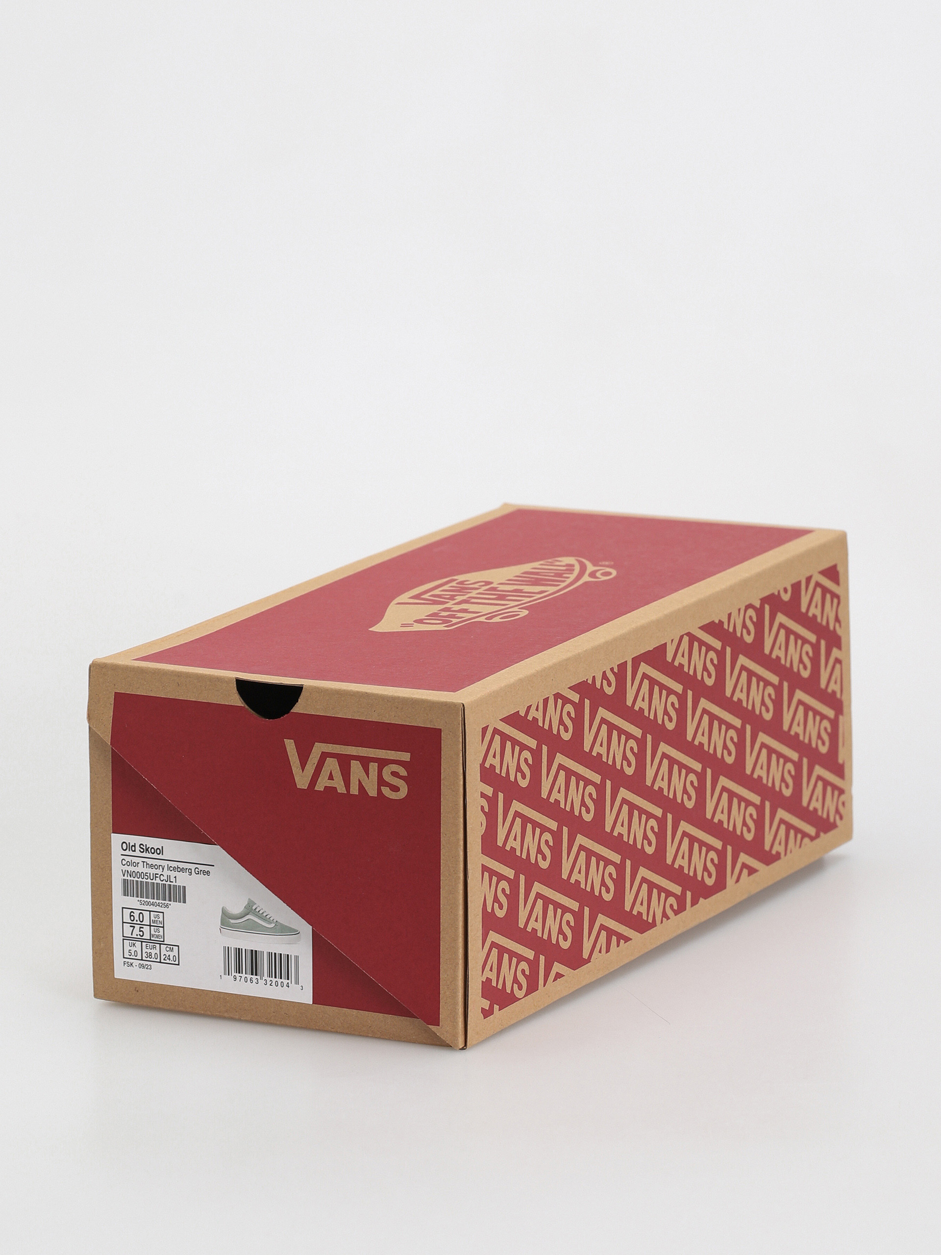 Topánky Vans Old Skool (color theory iceberg green)