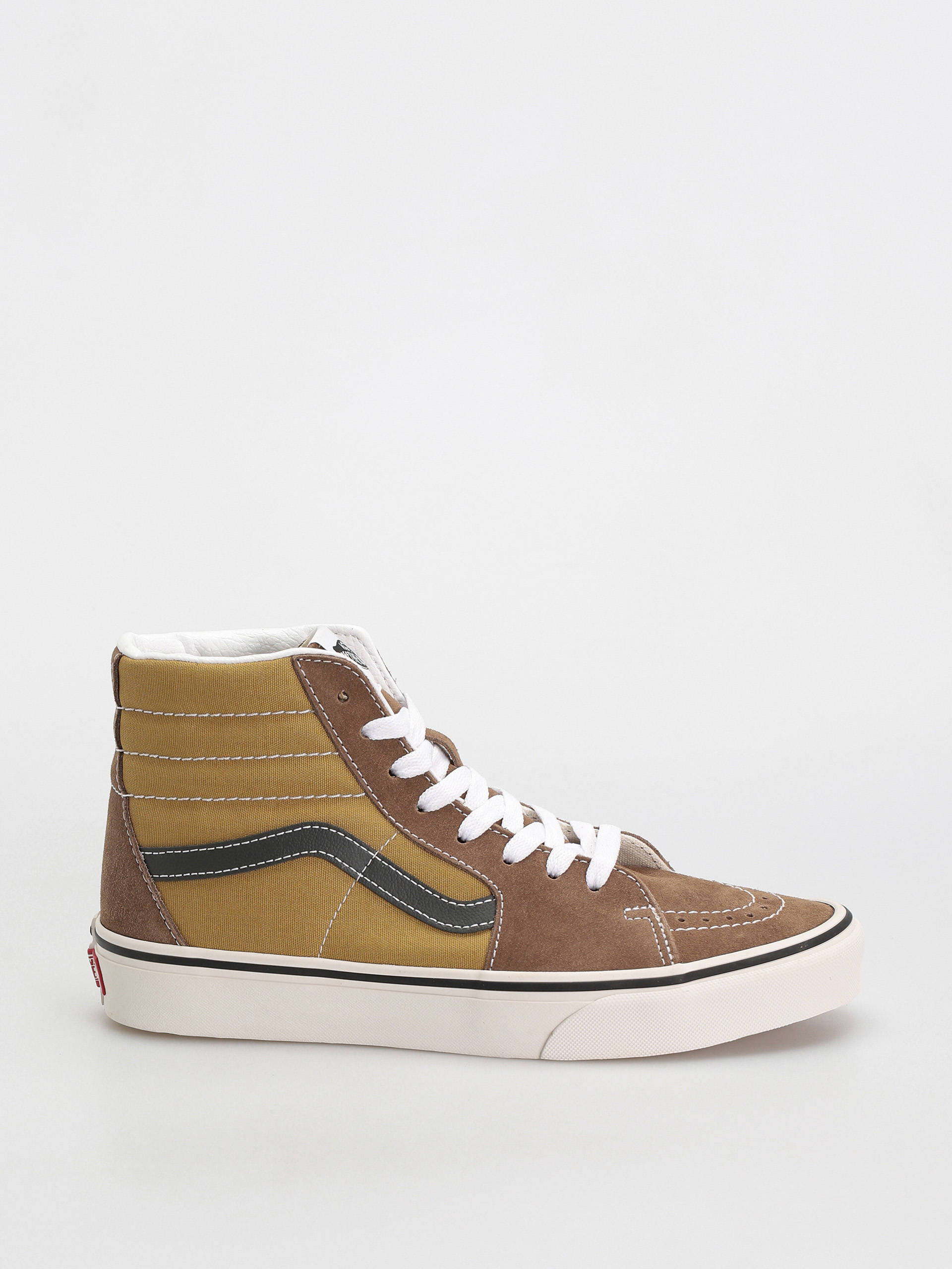 Topánky Vans Sk8 Hi (canvas/suede pop brown/multi)