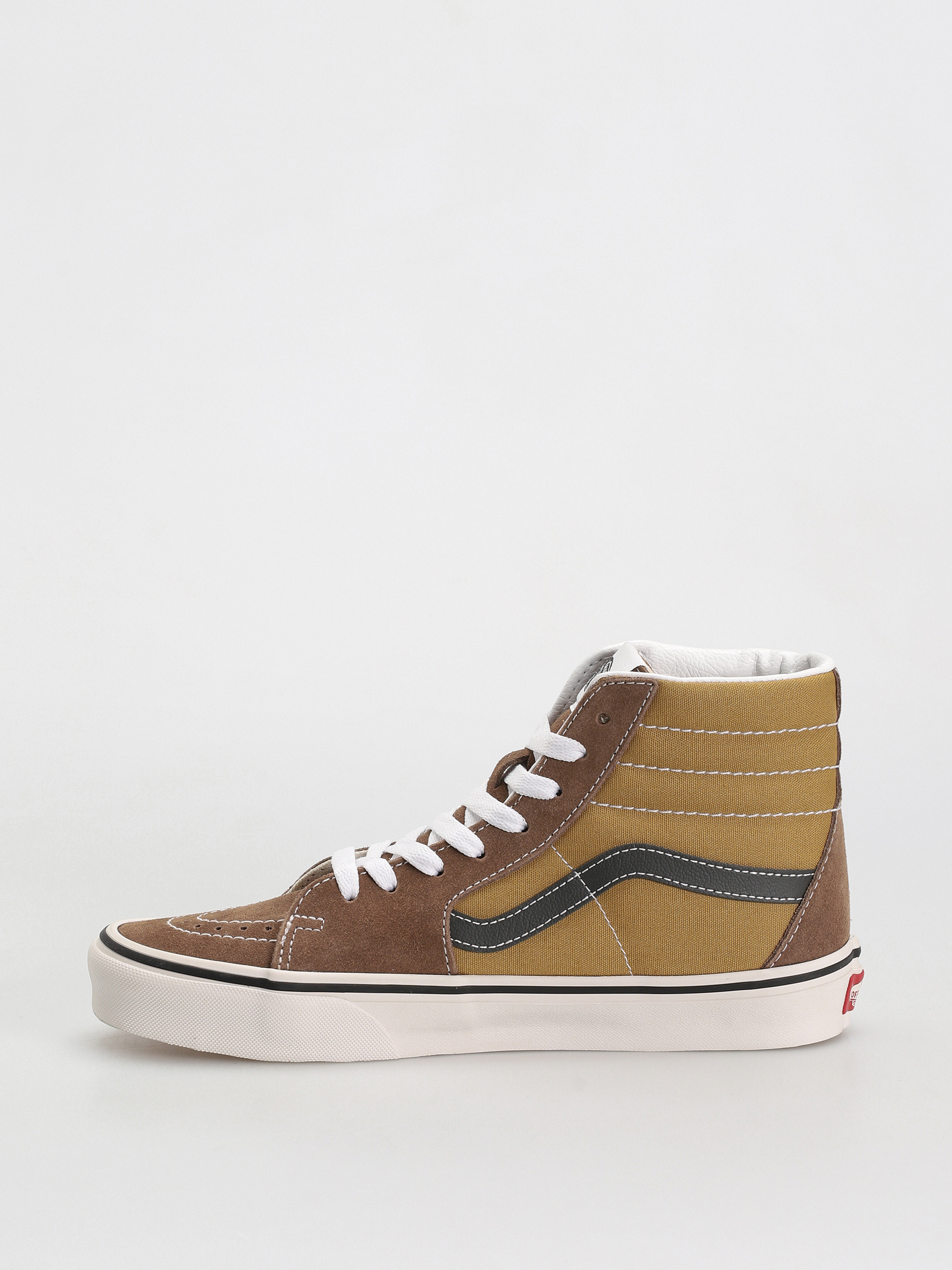 Topánky Vans Sk8 Hi (canvas/suede pop brown/multi)