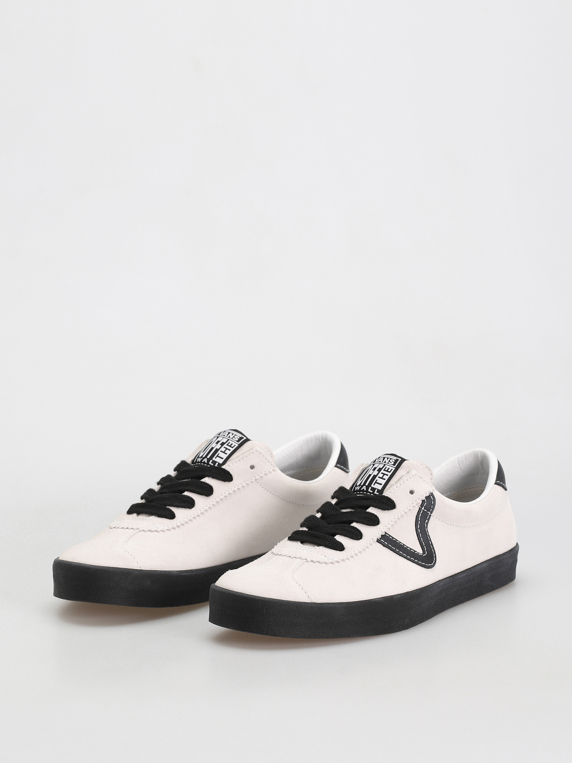 Topánky Vans Sport Low (suede white/black)