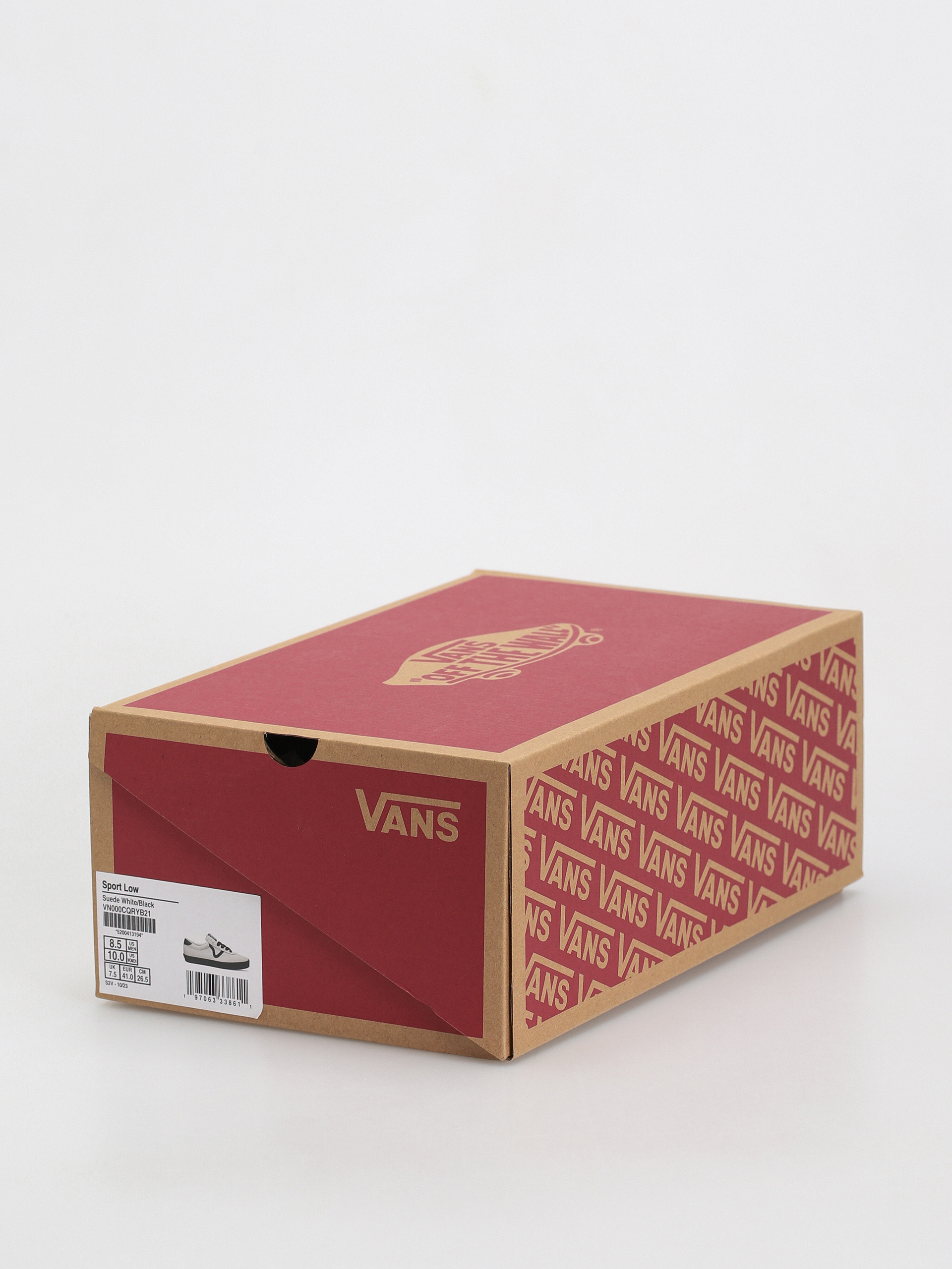 Topánky Vans Sport Low (suede white/black)