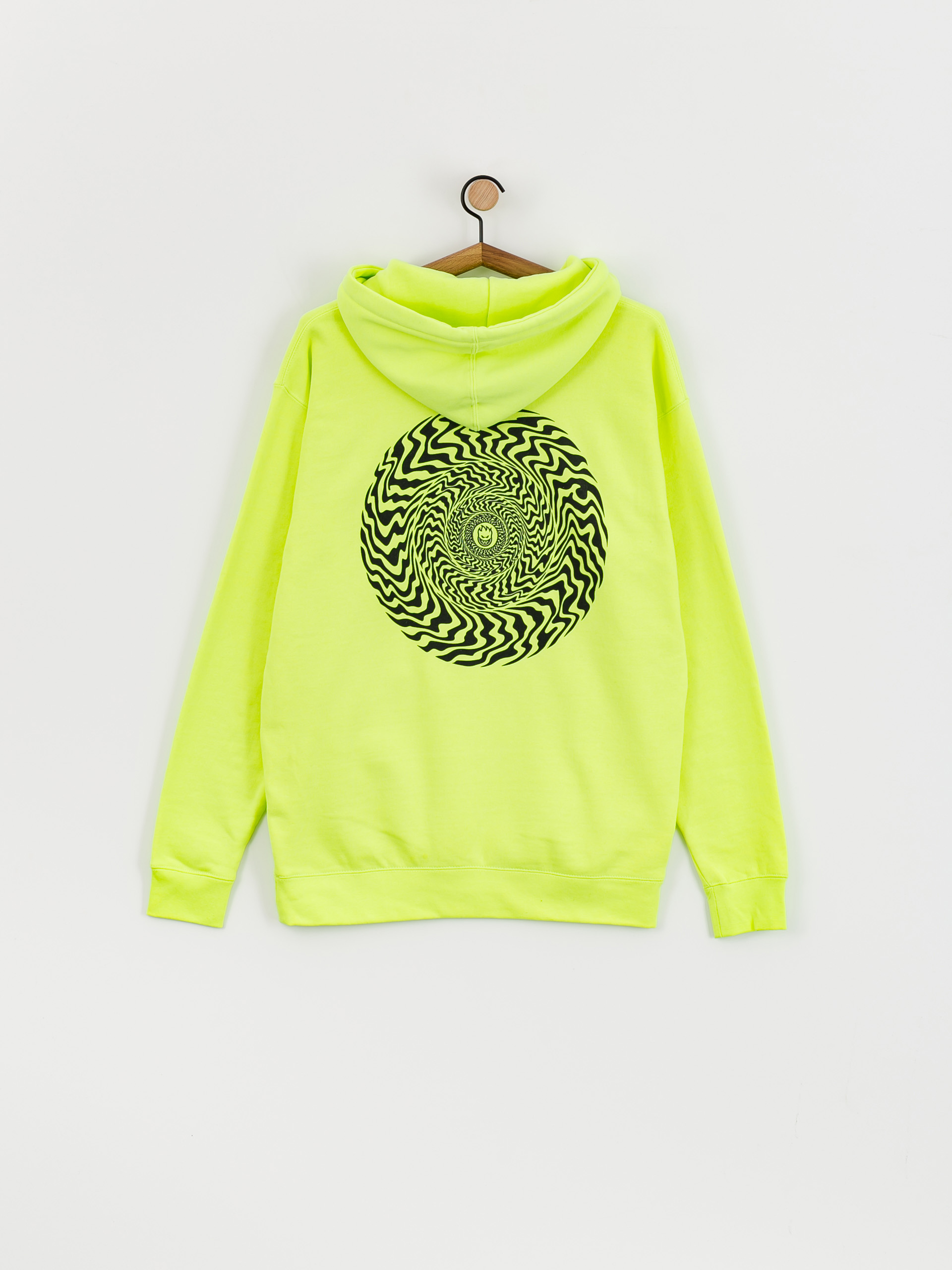 Mikina s kapucňou Spitfire Swrld Cls HD (safety yellow)