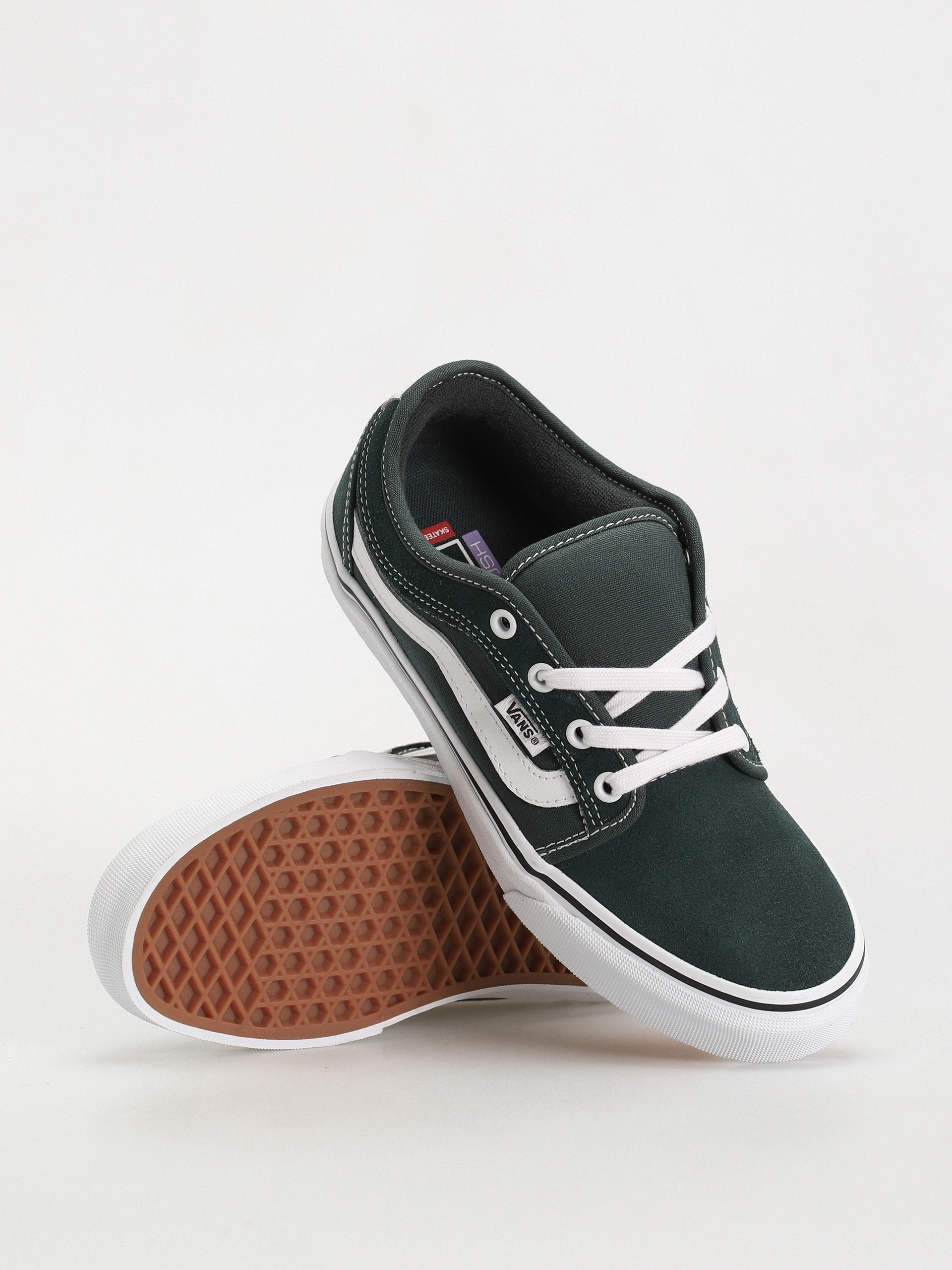 Topánky Vans Chukka Low Sidestripe (green gables/true white)