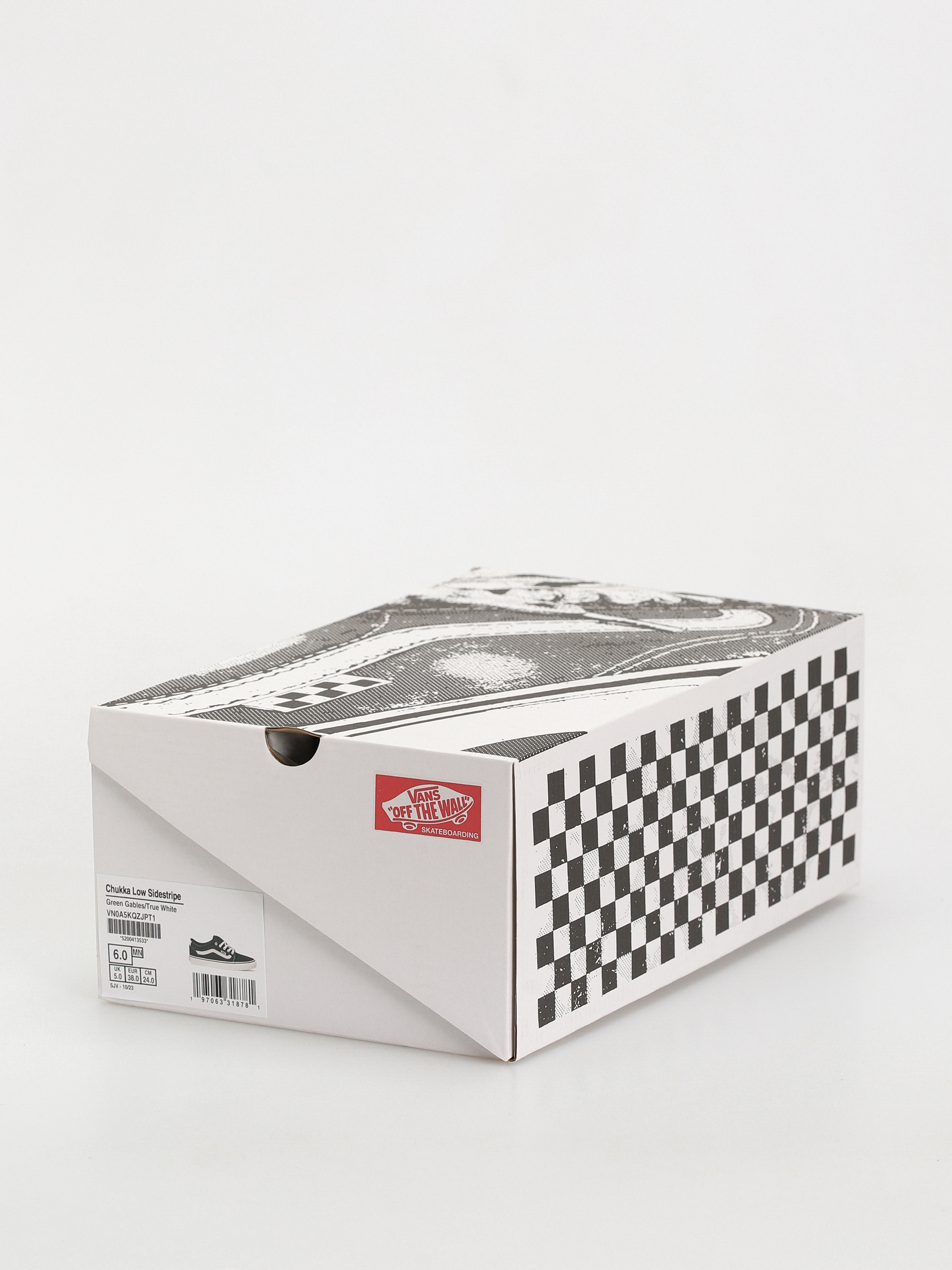 Topánky Vans Chukka Low Sidestripe (green gables/true white)