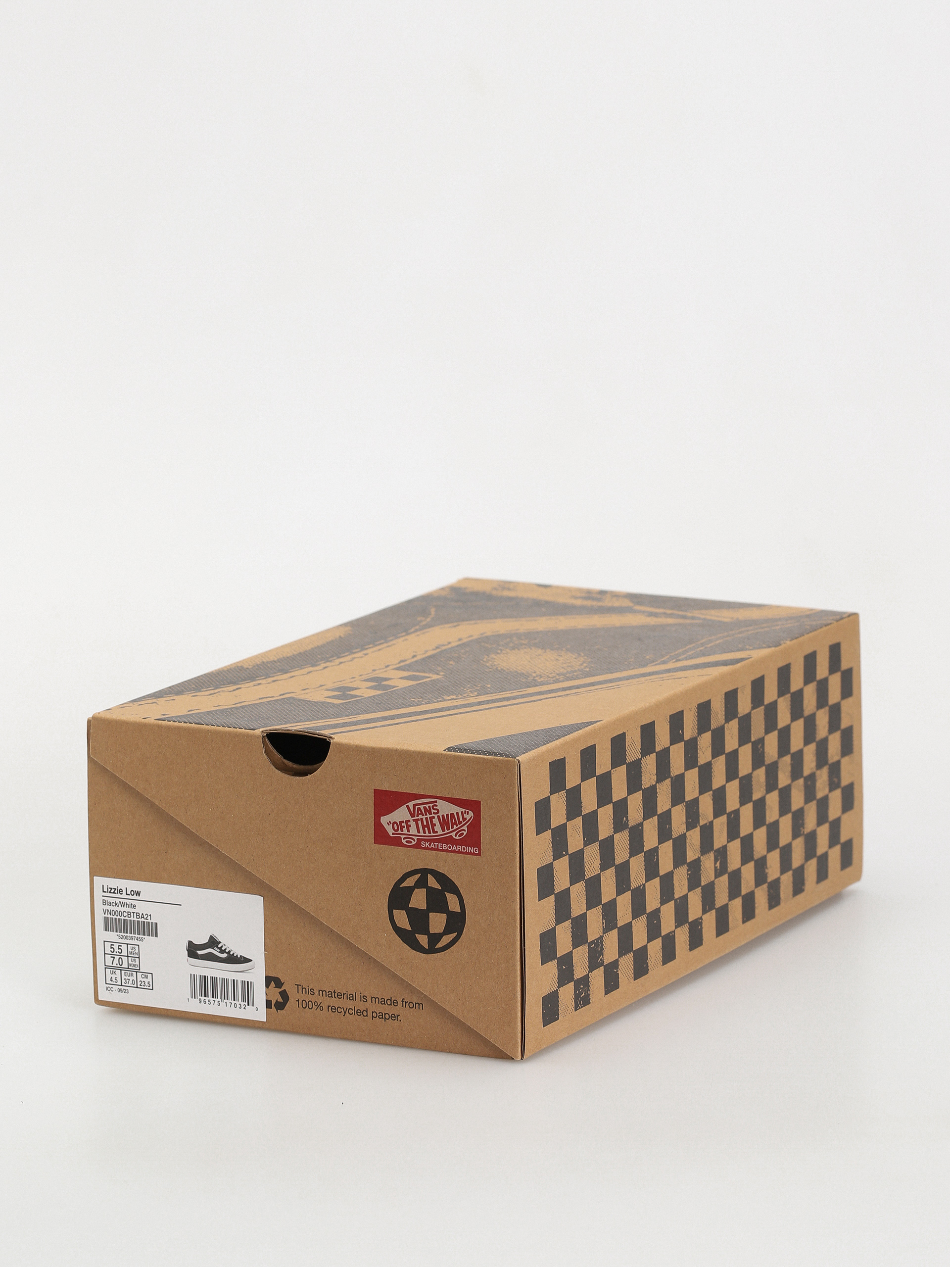 Topánky Vans Lizzie Low (black/white)