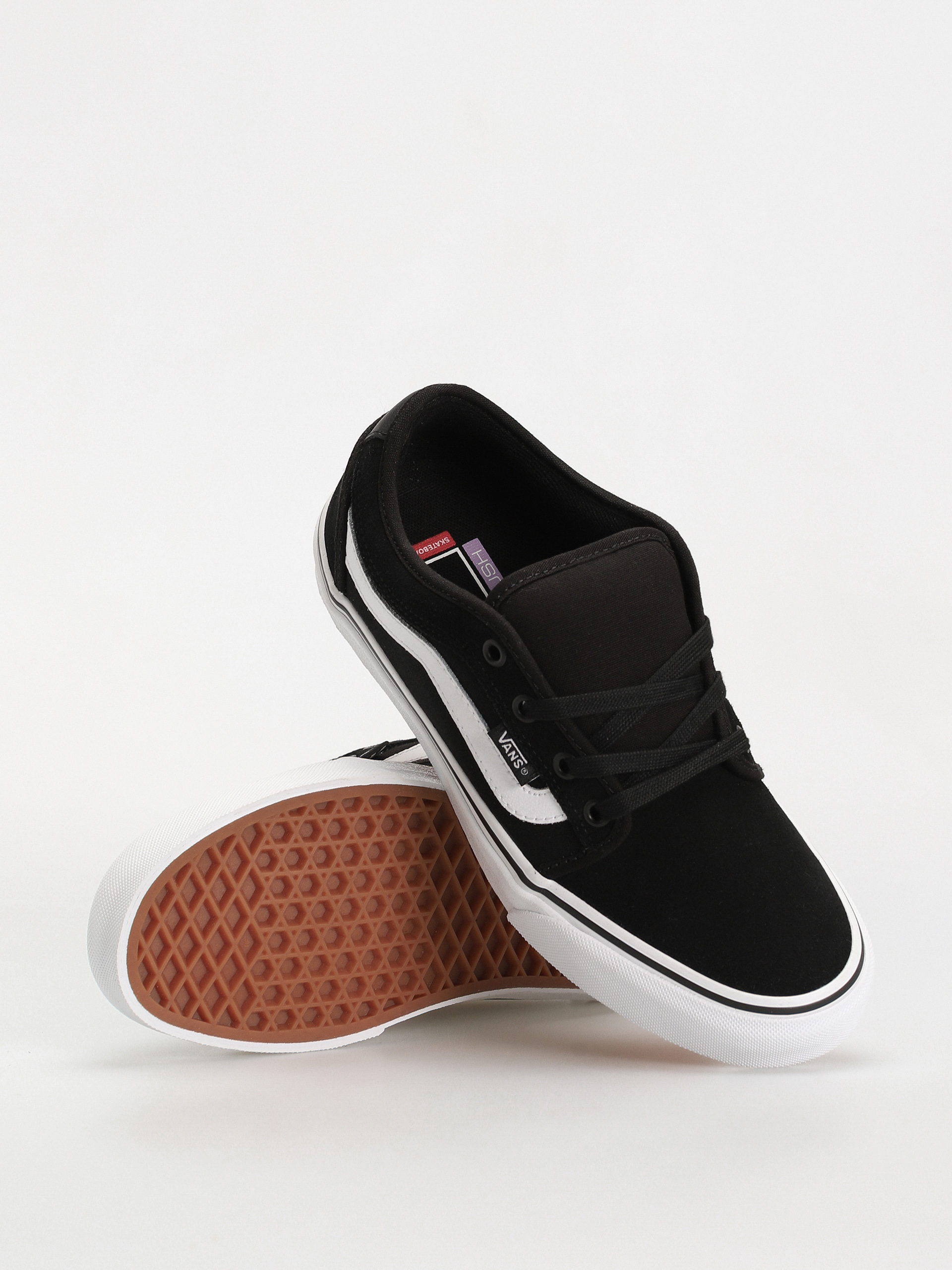 Topánky Vans Chukka Low Sidestripe (black/white)