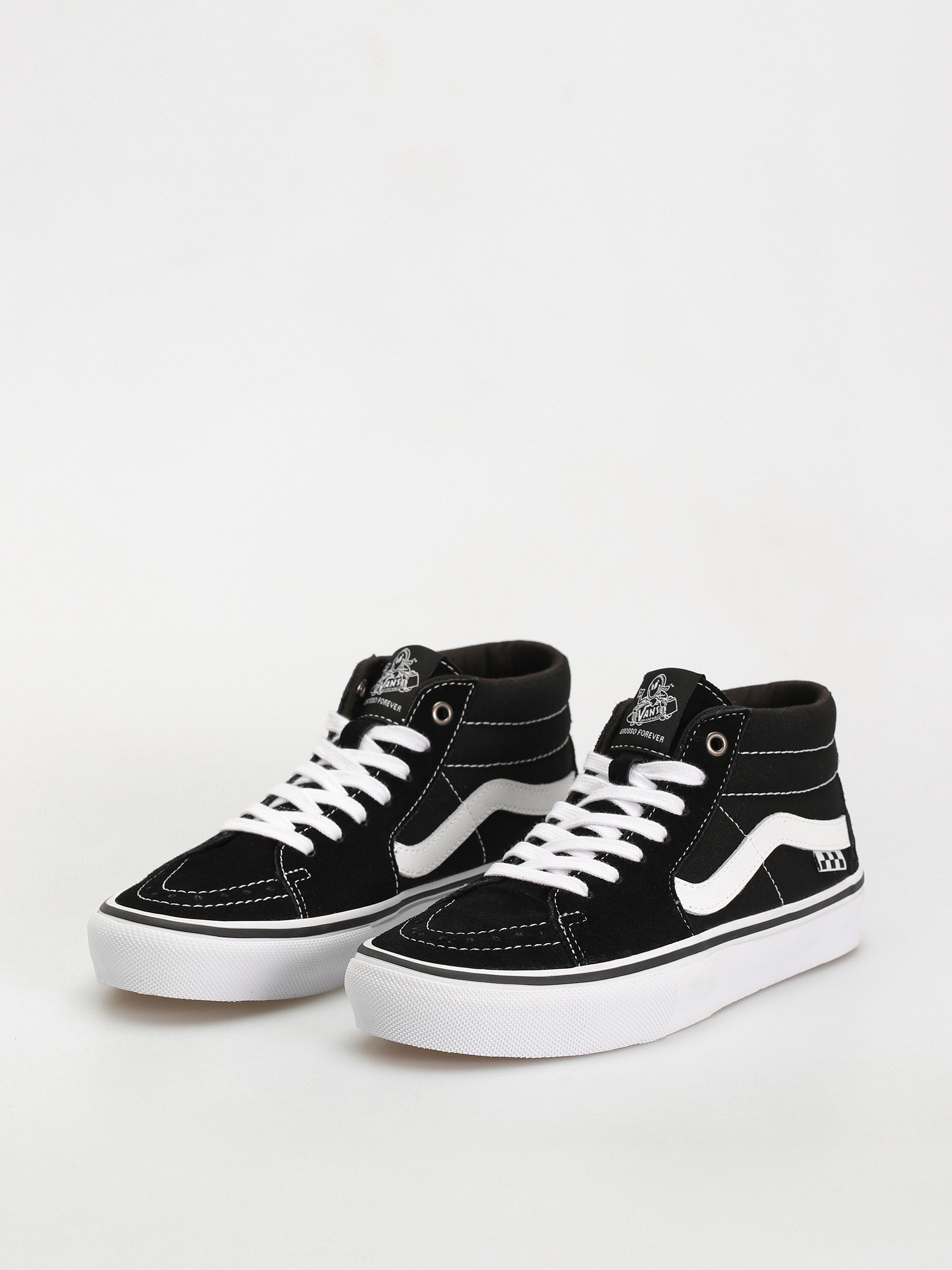 Topánky Vans Skate Grosso Mid (black/white)