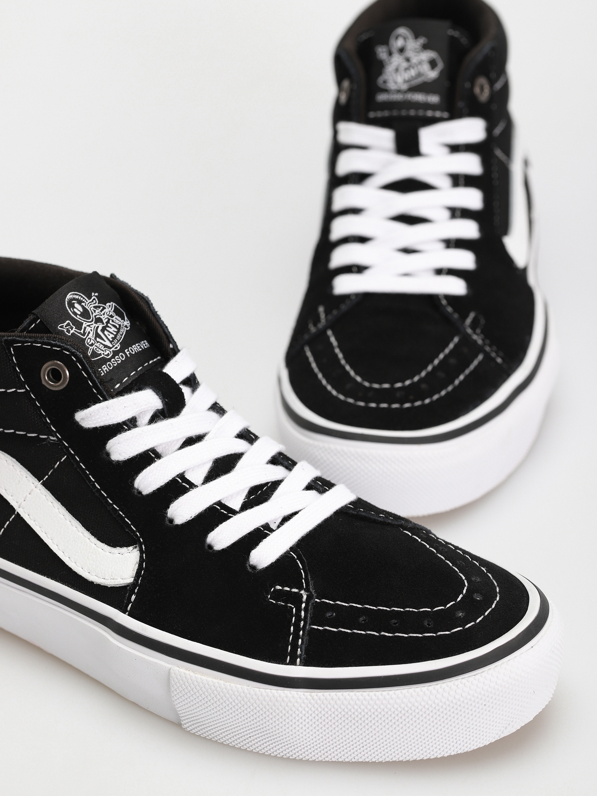 Topánky Vans Skate Grosso Mid (black/white)
