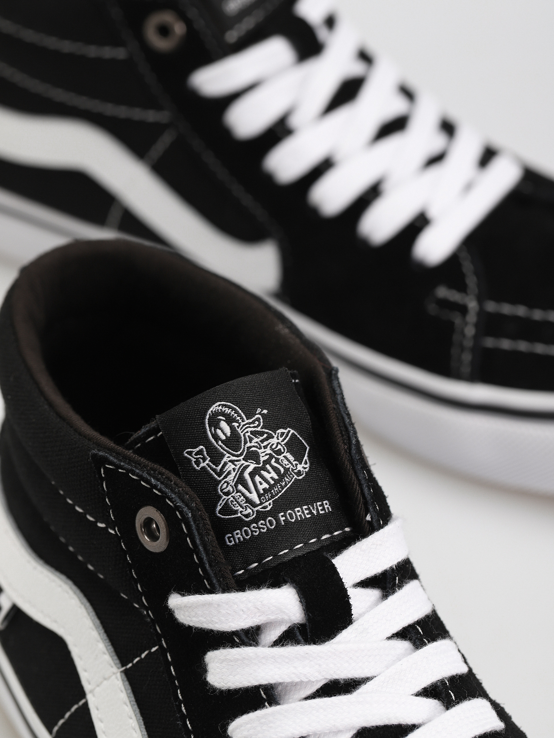 Topánky Vans Skate Grosso Mid (black/white)