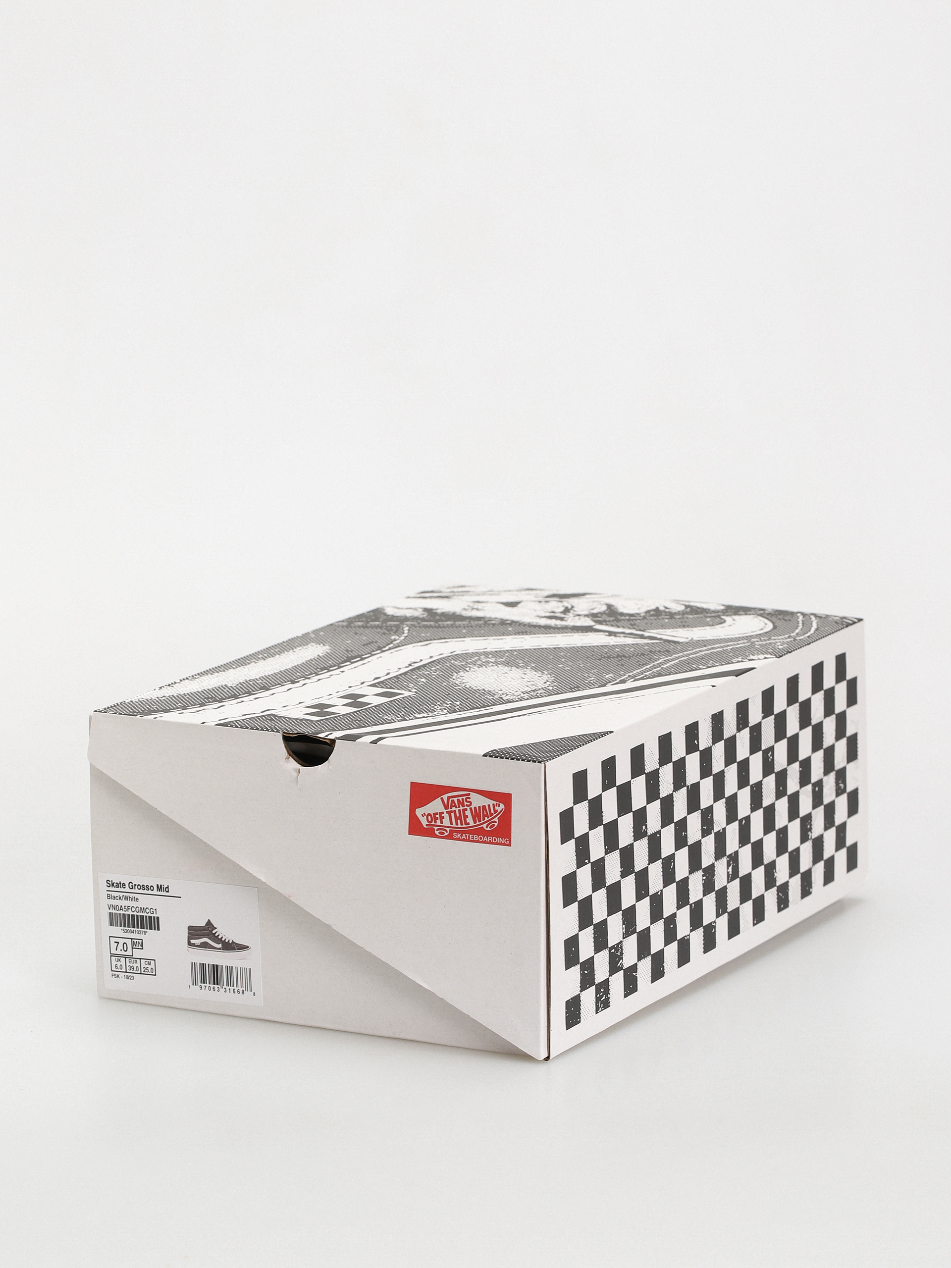 Topánky Vans Skate Grosso Mid (black/white)