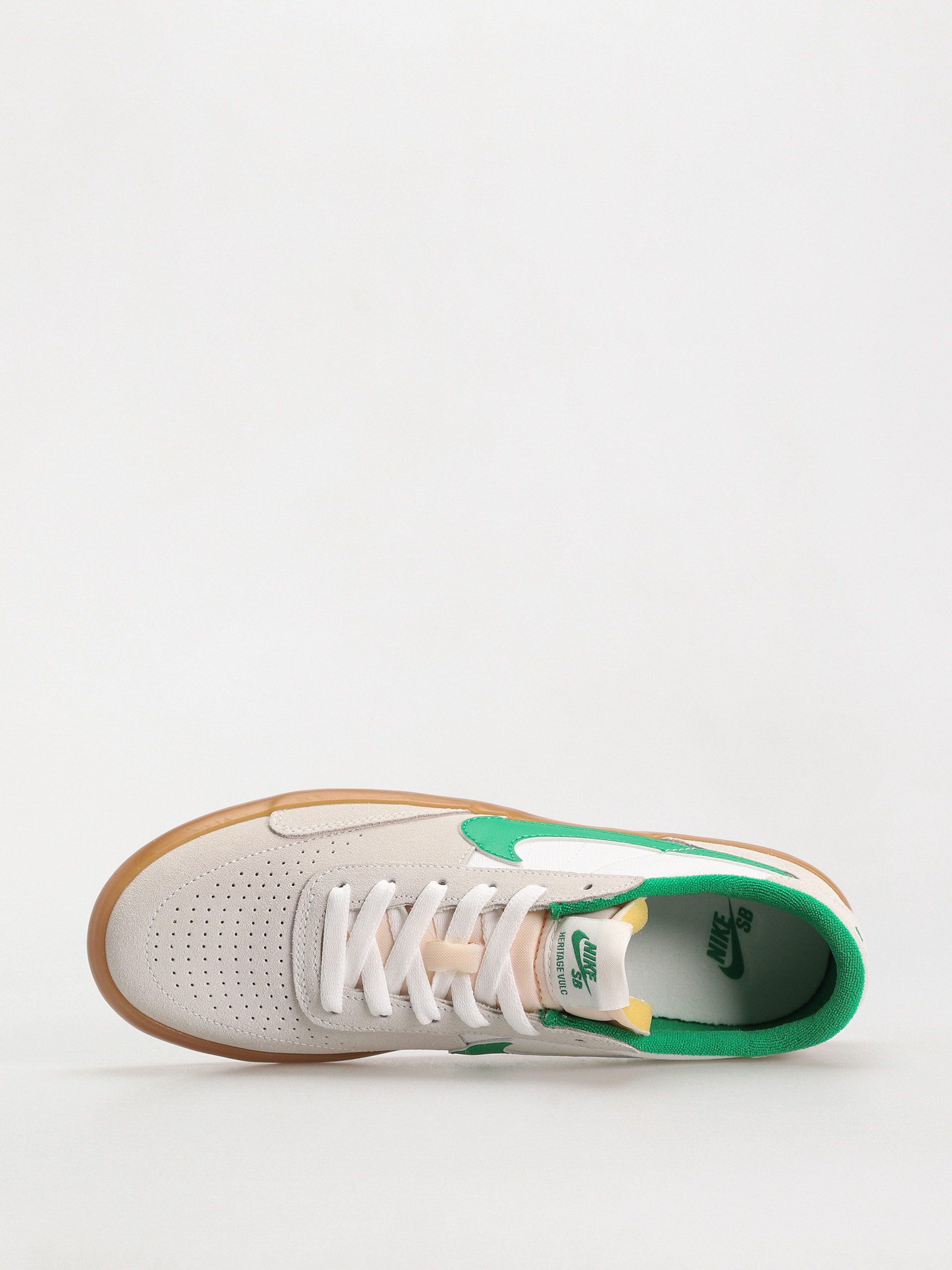Topánky Nike SB Heritage Vulc (summit white/lucky green white)