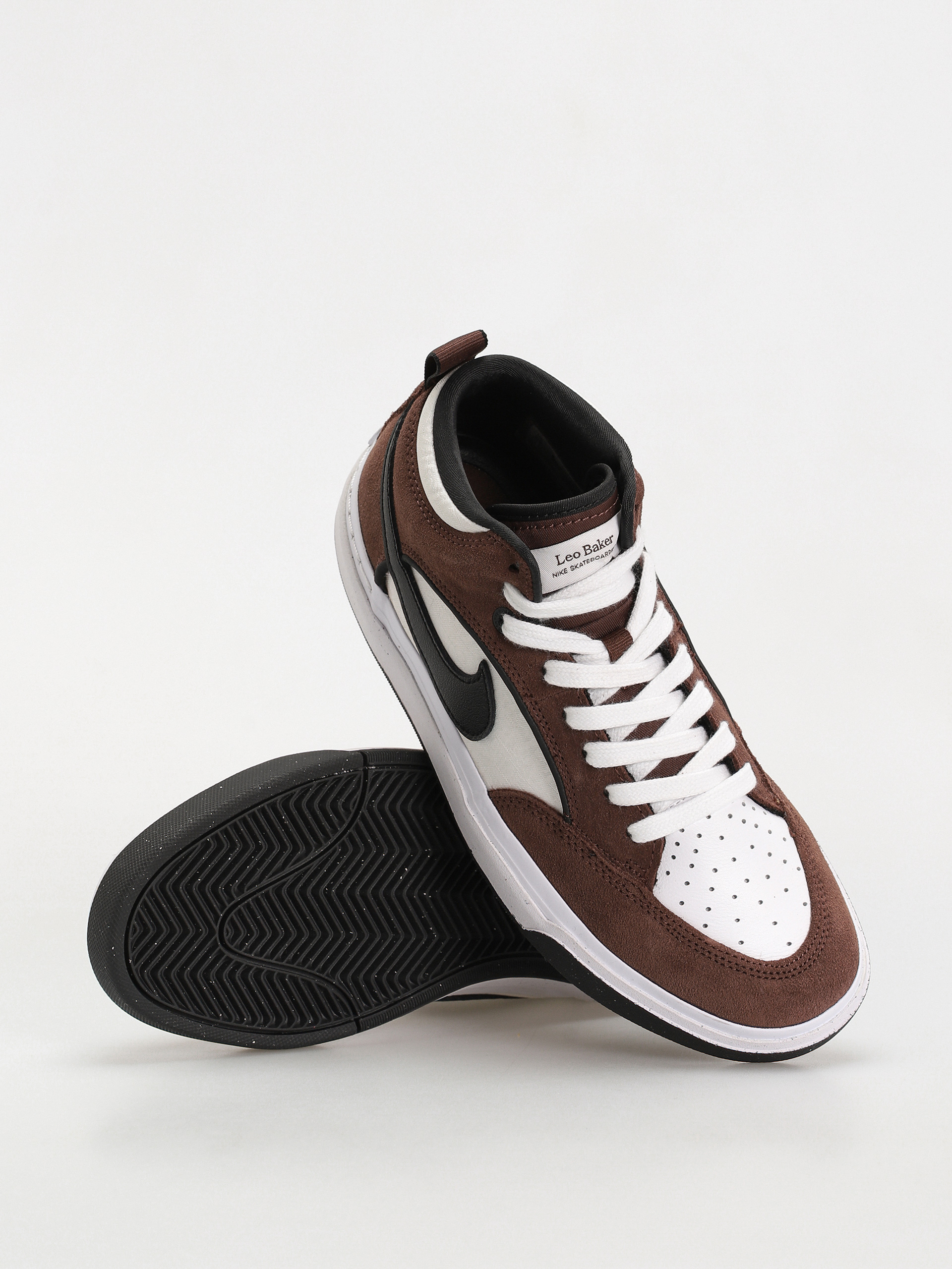 Topánky Nike SB React Leo (lt chocolate/black white black)