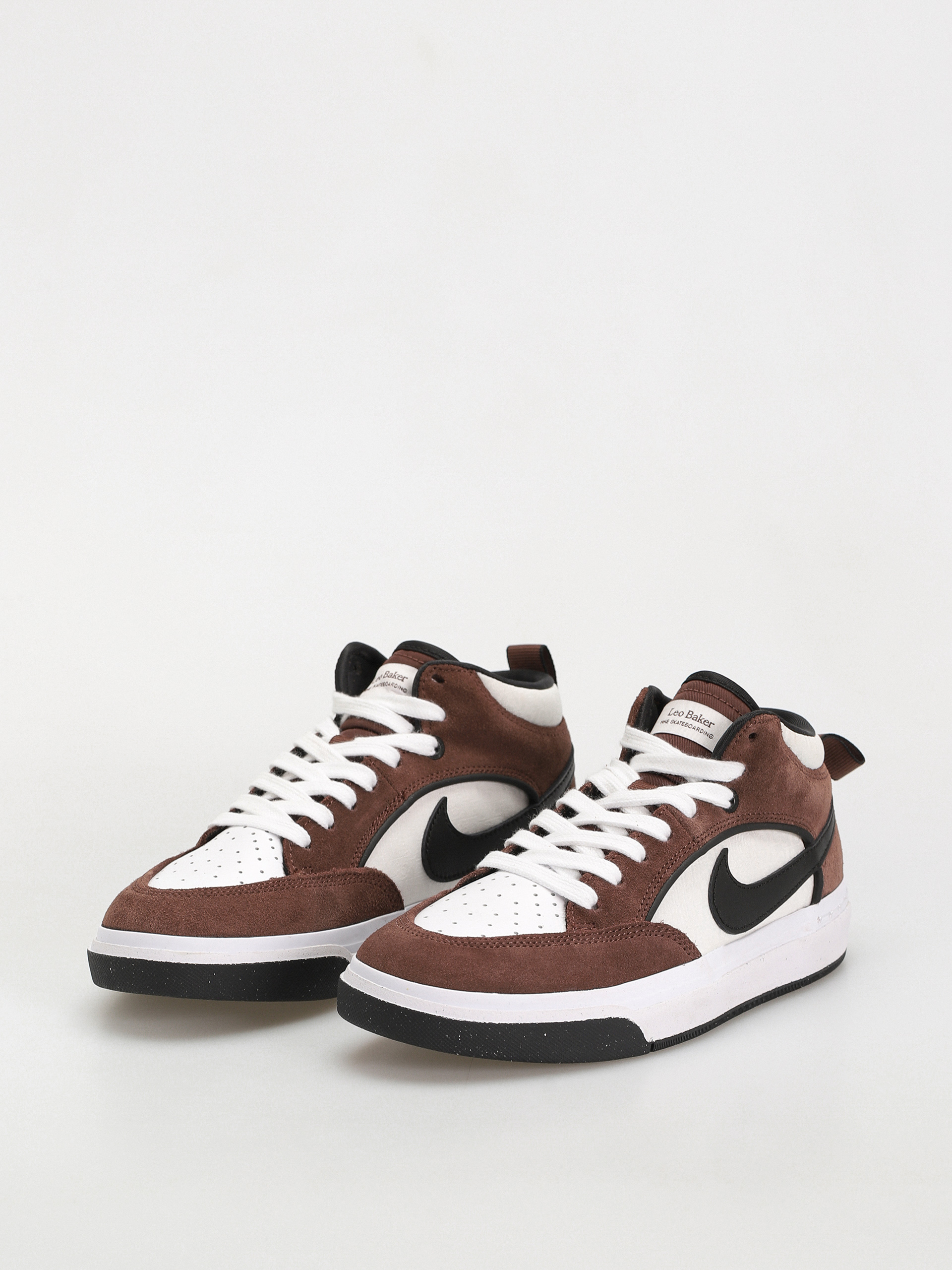 Topánky Nike SB React Leo (lt chocolate/black white black)