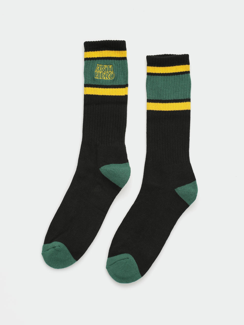 Ponožky Antihero Blkhero Outlne (black/dark green)