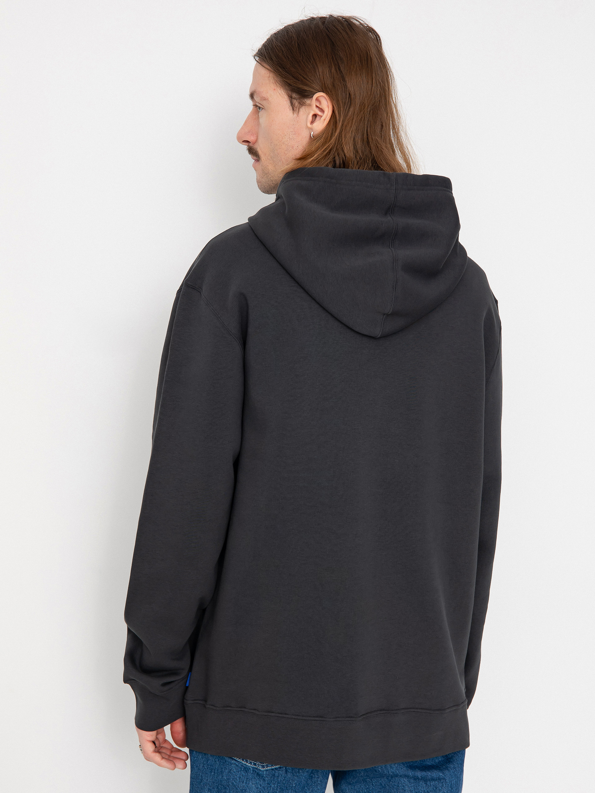 Mikina s kapucňou Burton Mountain HD (true black)