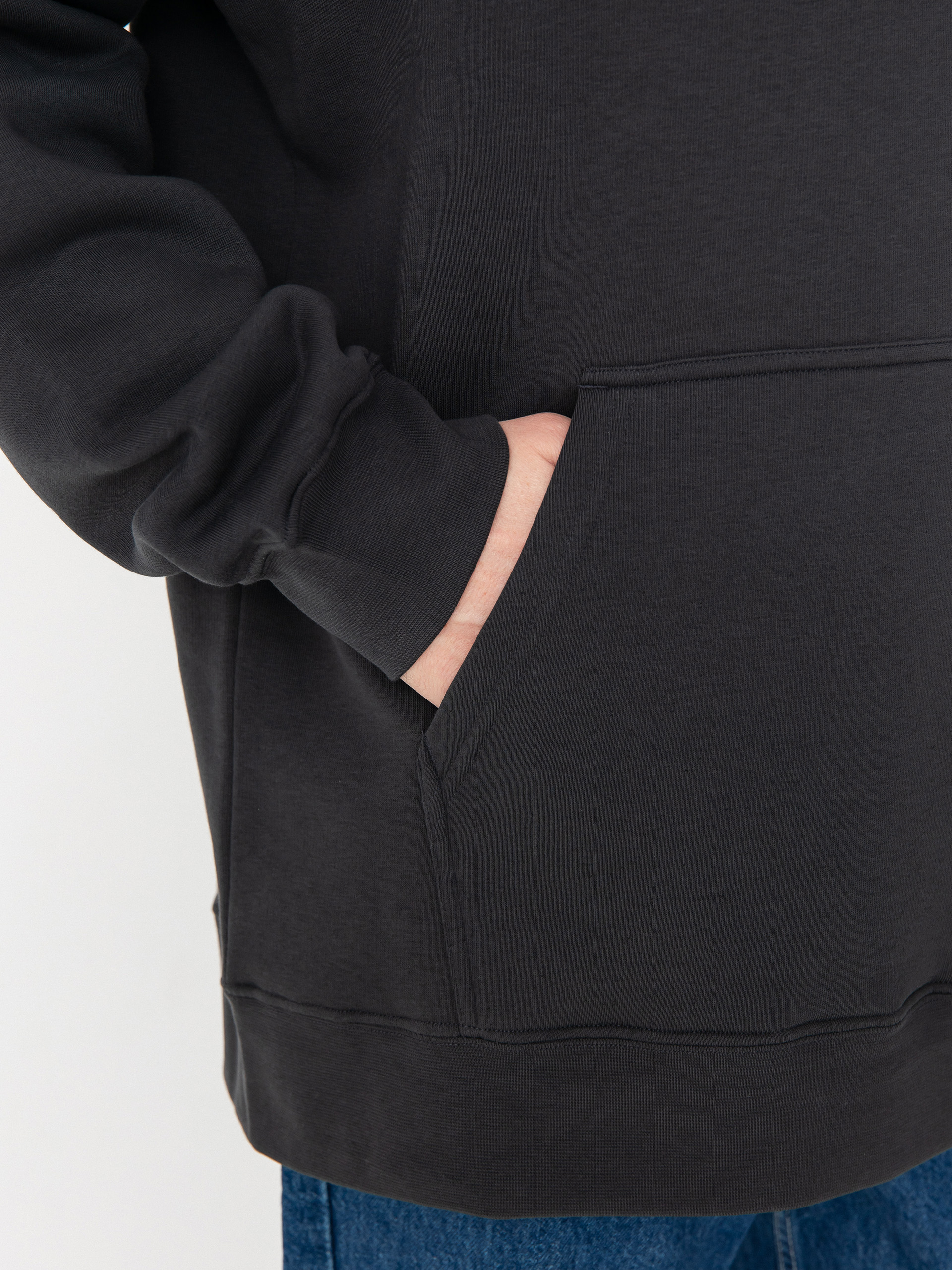 Mikina s kapucňou Burton Mountain HD (true black)