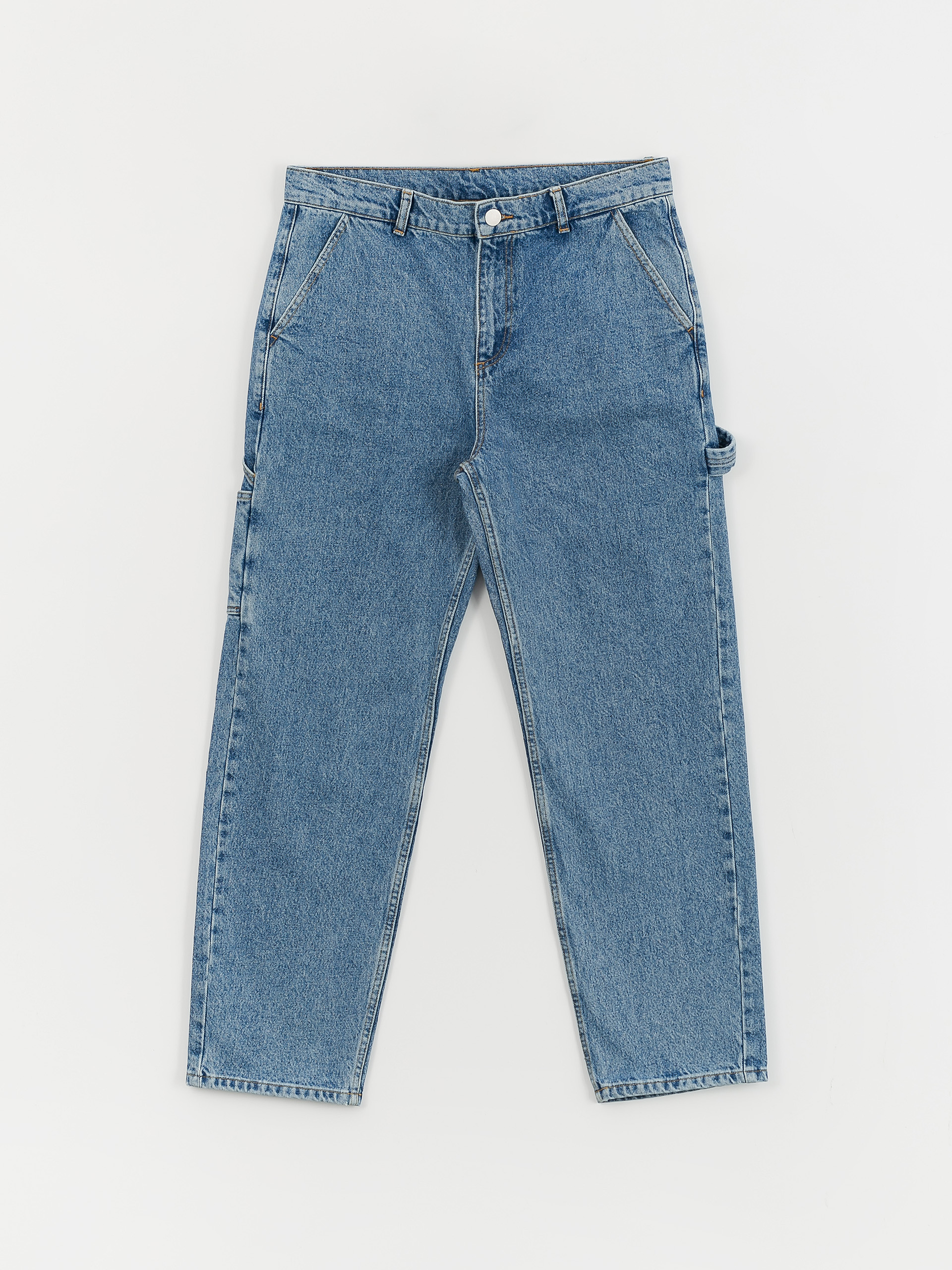 Nohavice The National Skateboard Co Boreray Carpenter Jeans (washed blue)