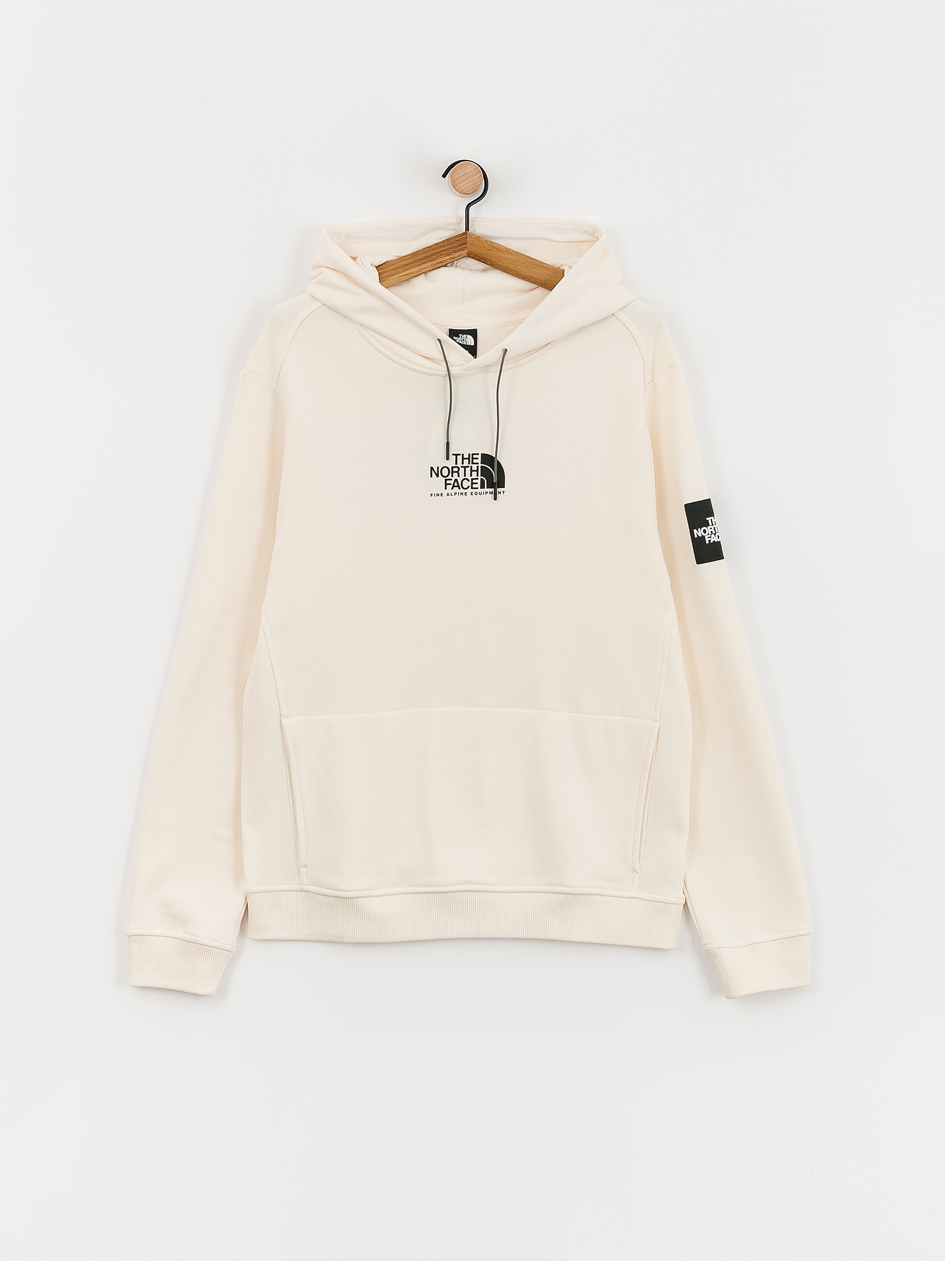 Mikina s kapucňou The North Face Fine Alpine HD (white dune)