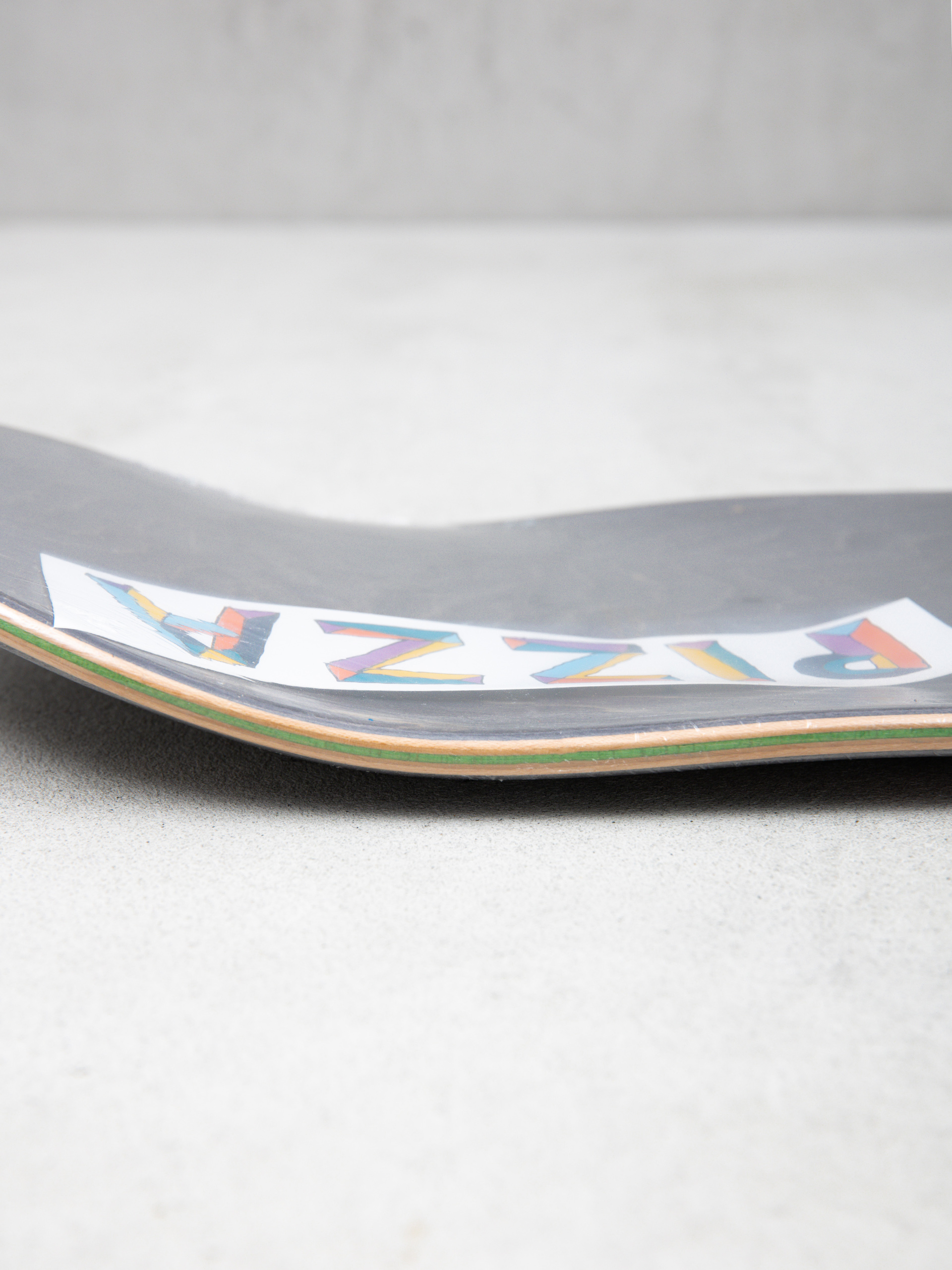 Doska Pizza Skateboards Deaf (black)