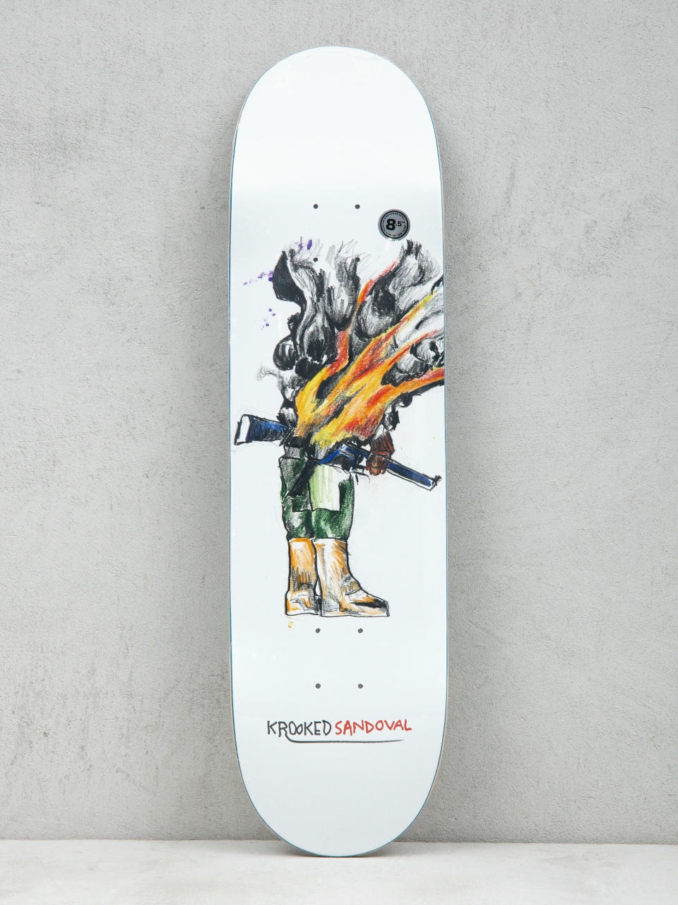 Doska Krooked Sandoval At Ease (white)