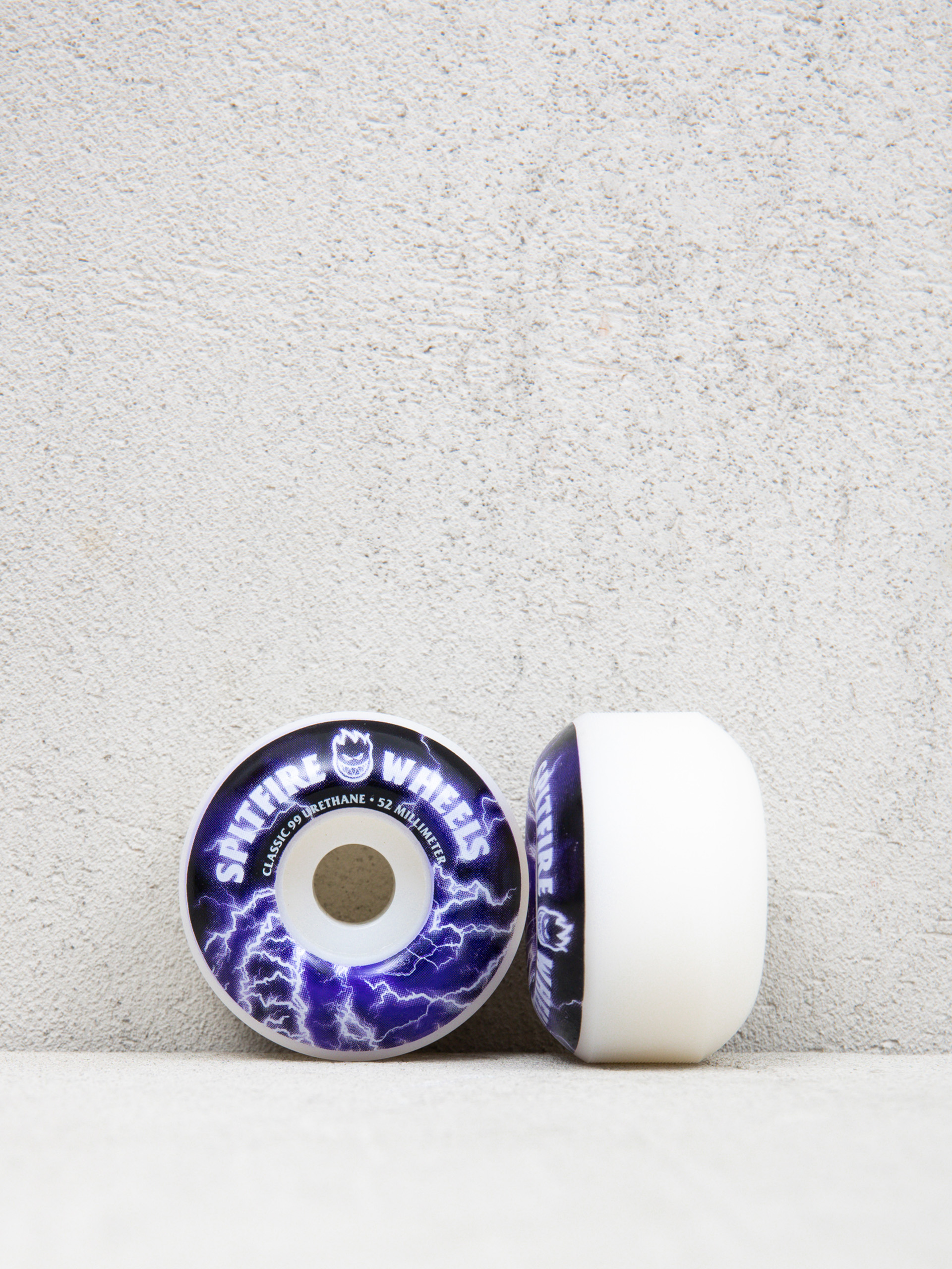 Kolieska Spitfire Classic 99D Firebolts Bighehad (white/purple)