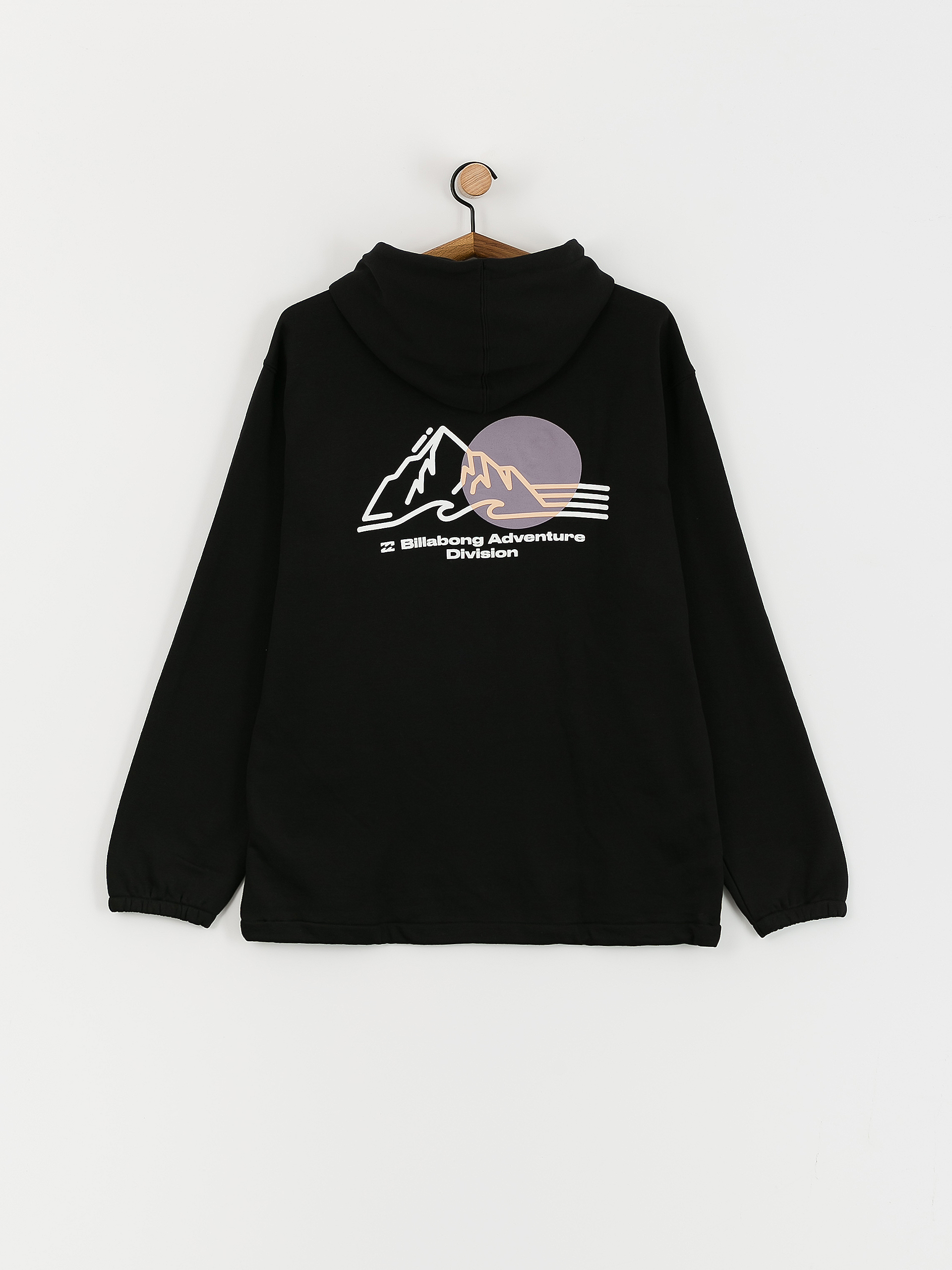 Mikina s kapucňou Billabong Compass HD (black)