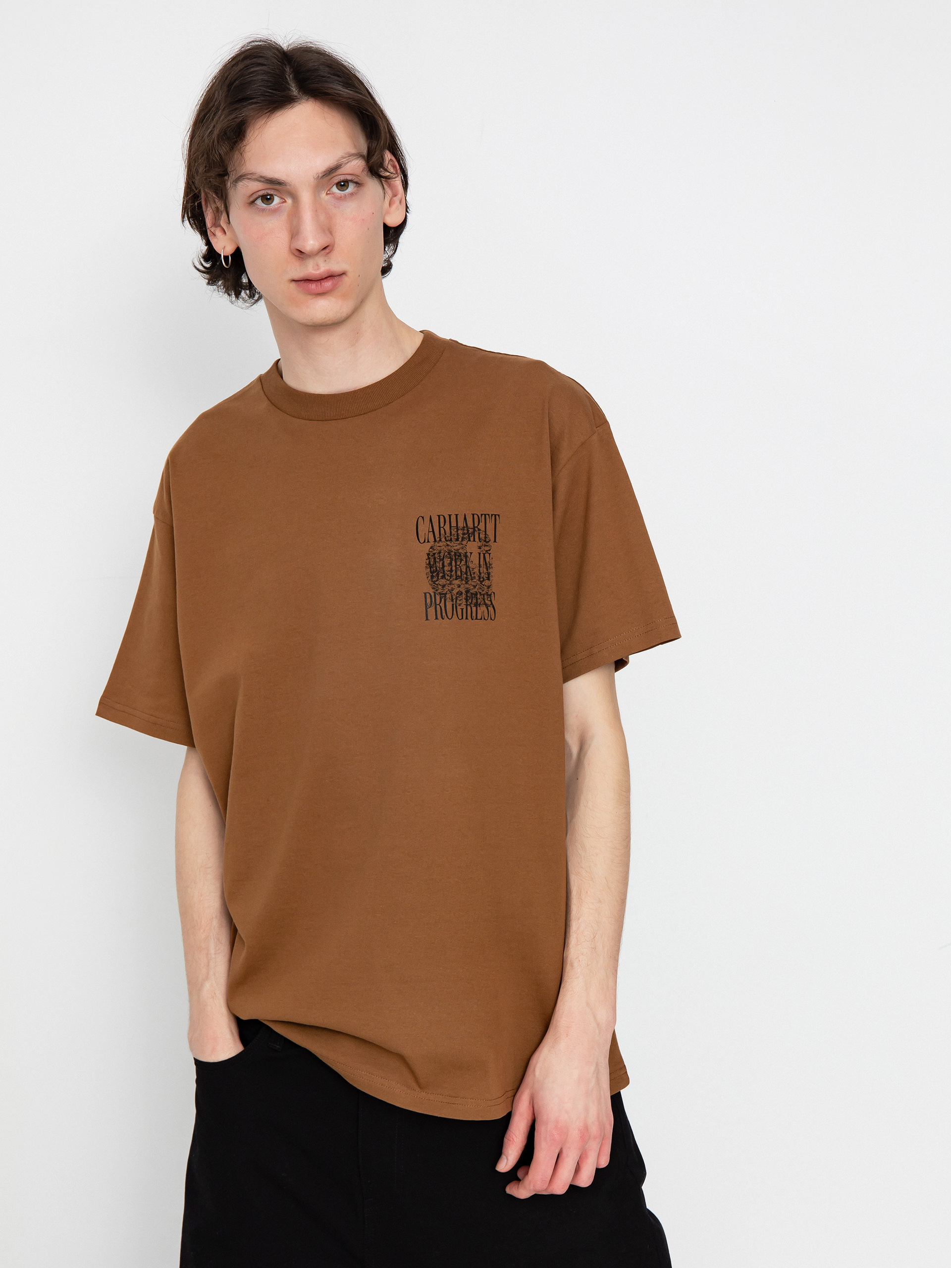 Tričko Carhartt WIP Always a WIP (hamilton brown)