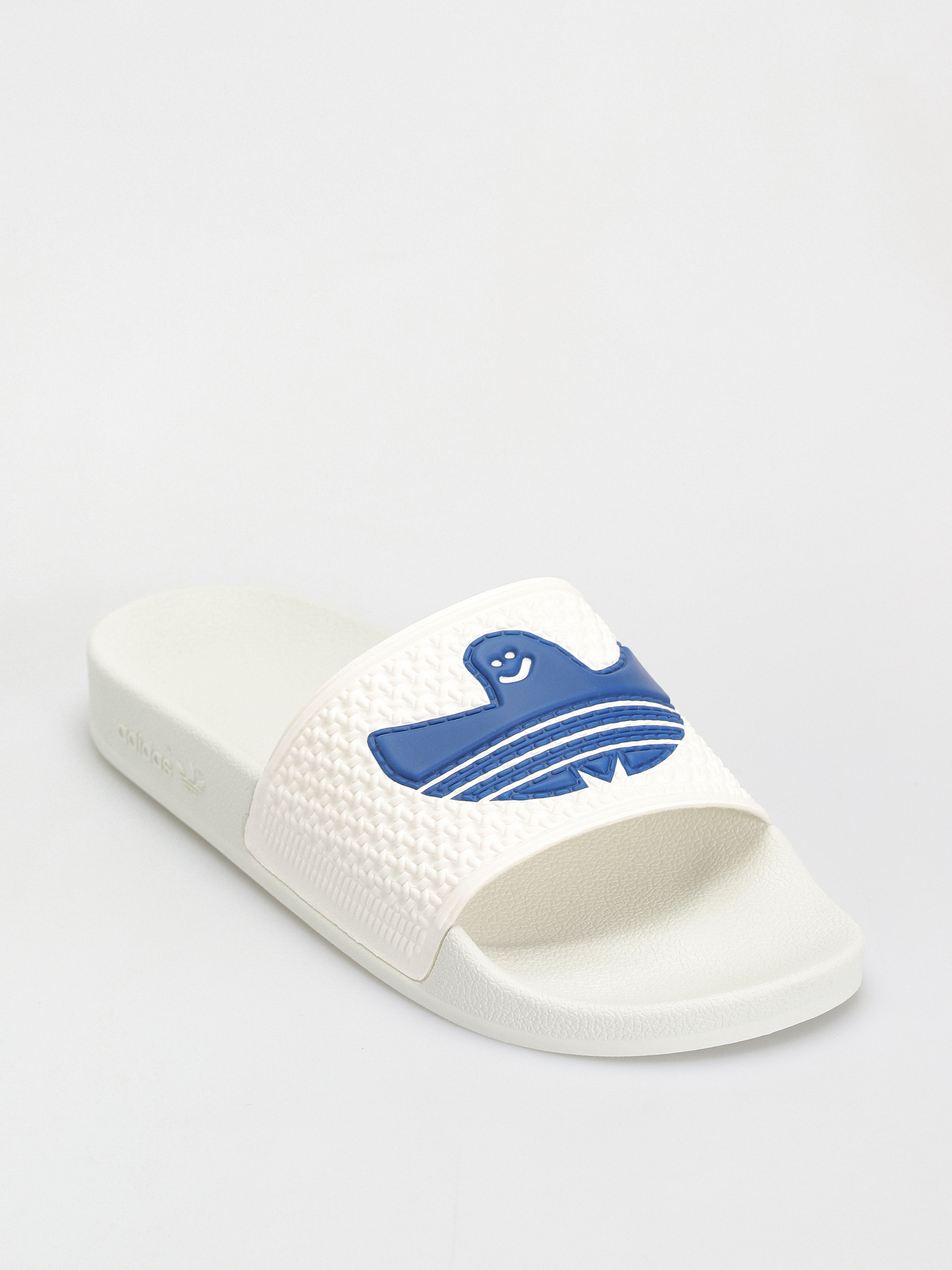 Šľapky adidas Shmoofoil (cwhite/royblu/cwhite)