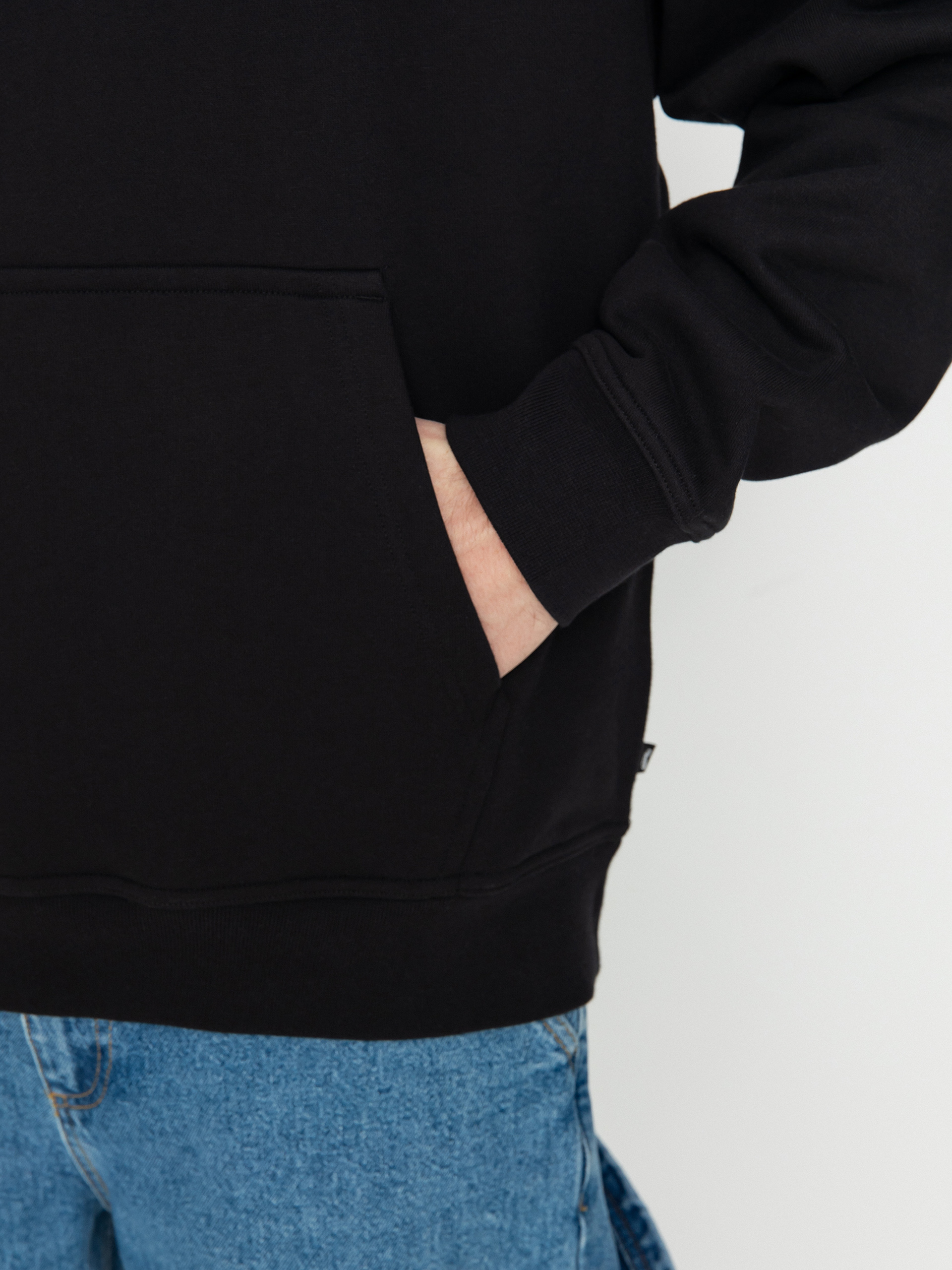 Mikina s kapucňou Nike SB Essential HBR HD (black/white)