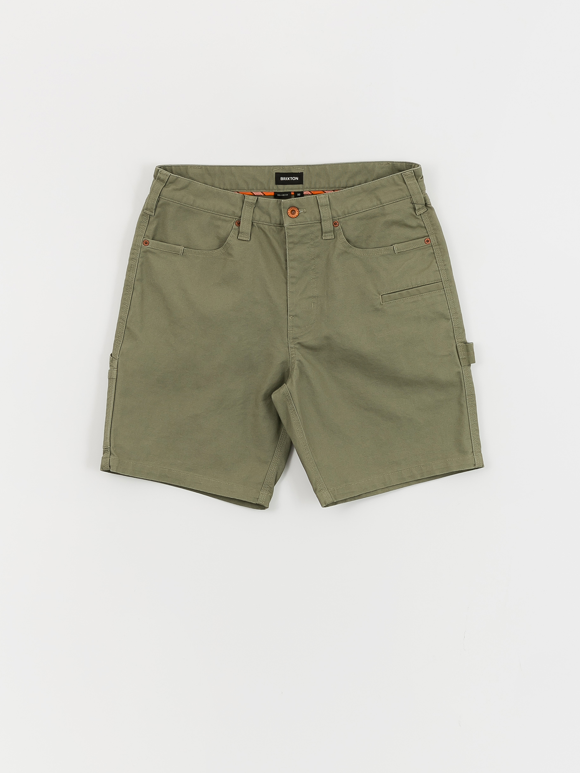 Kraťasy Brixton Builders Carpenter (olive surplus)