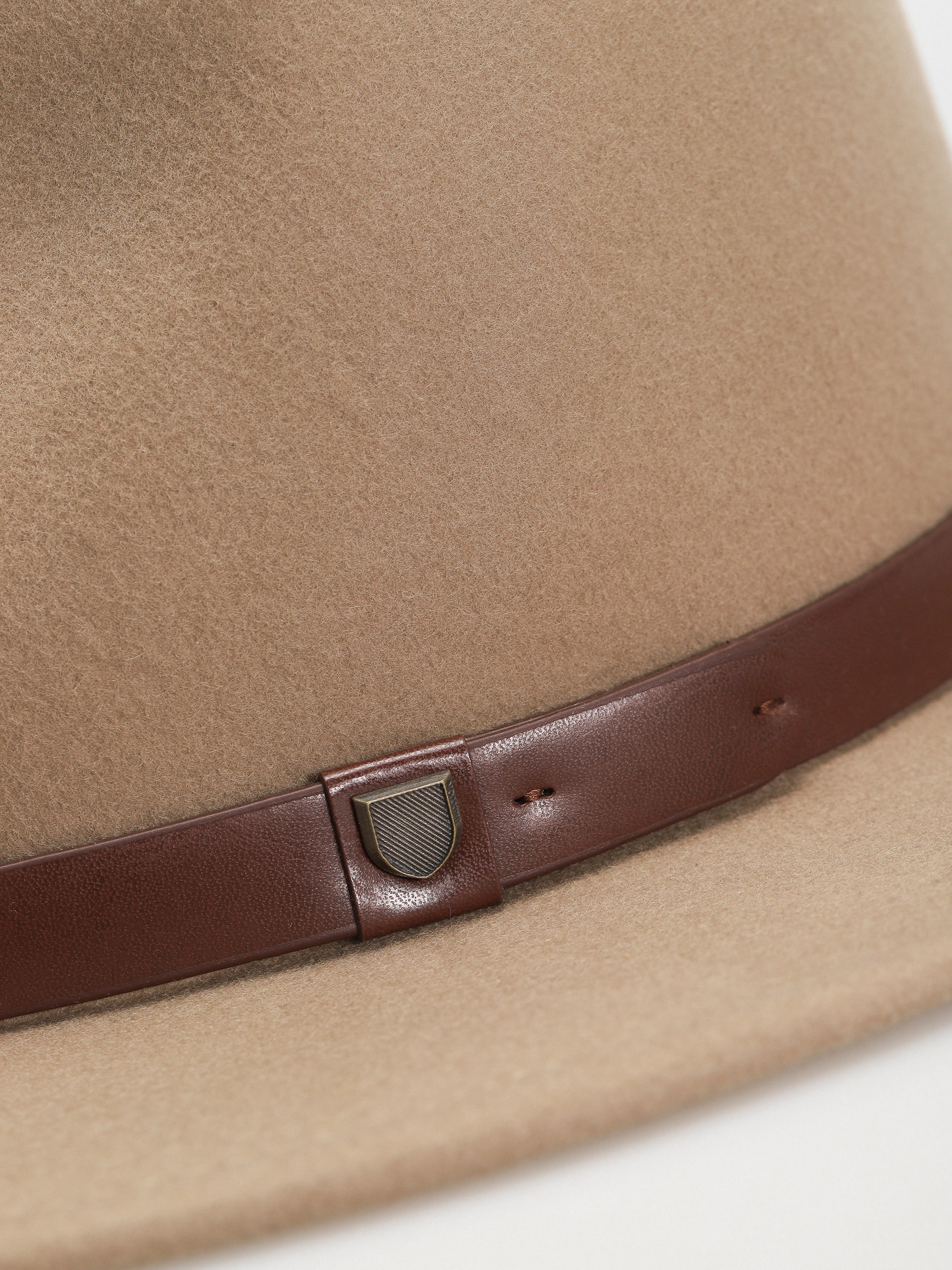 Klobúk Brixton Messer Fedora (sand)