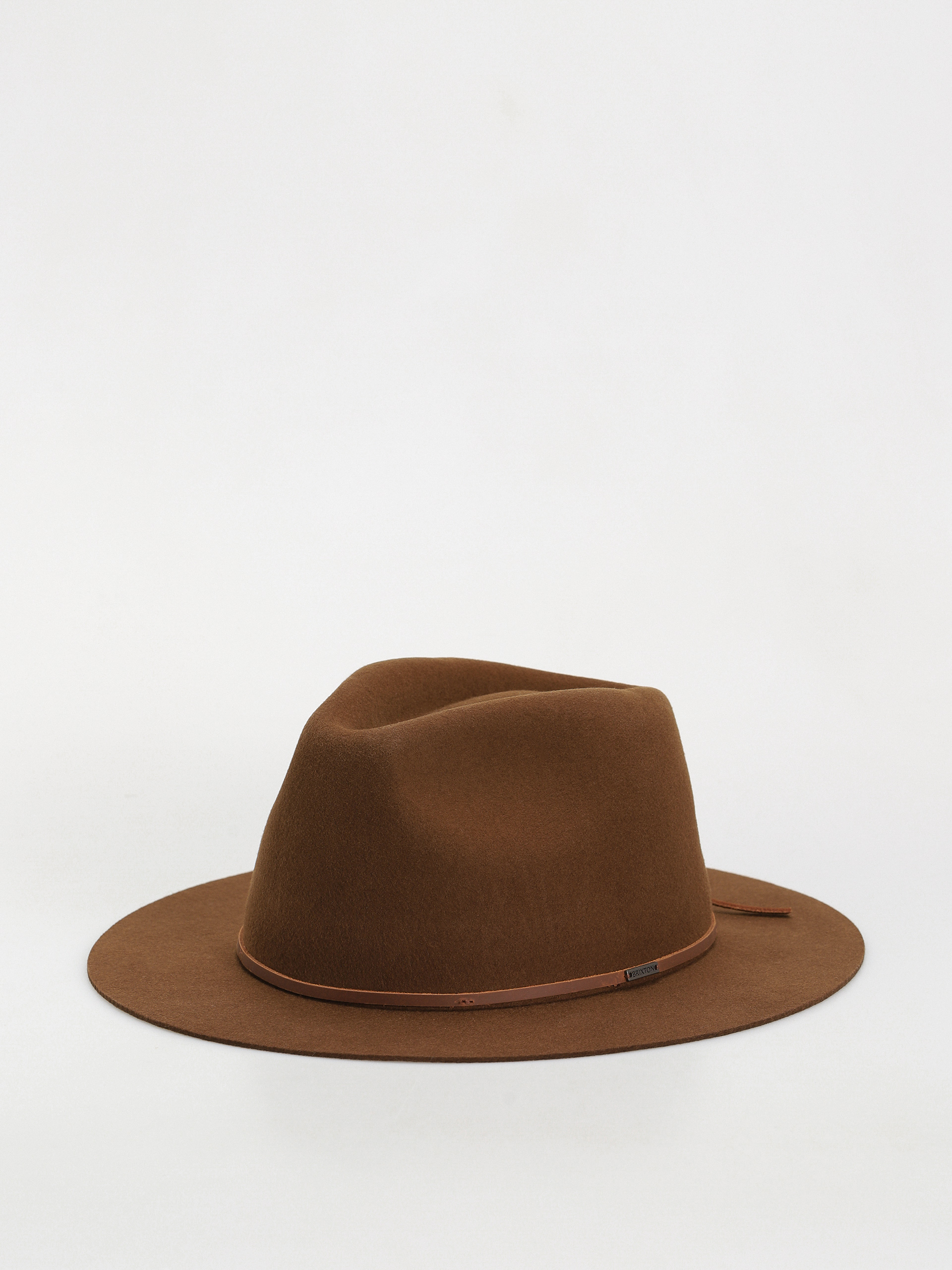 Klobúk Brixton Wesley Fedora (coffee)