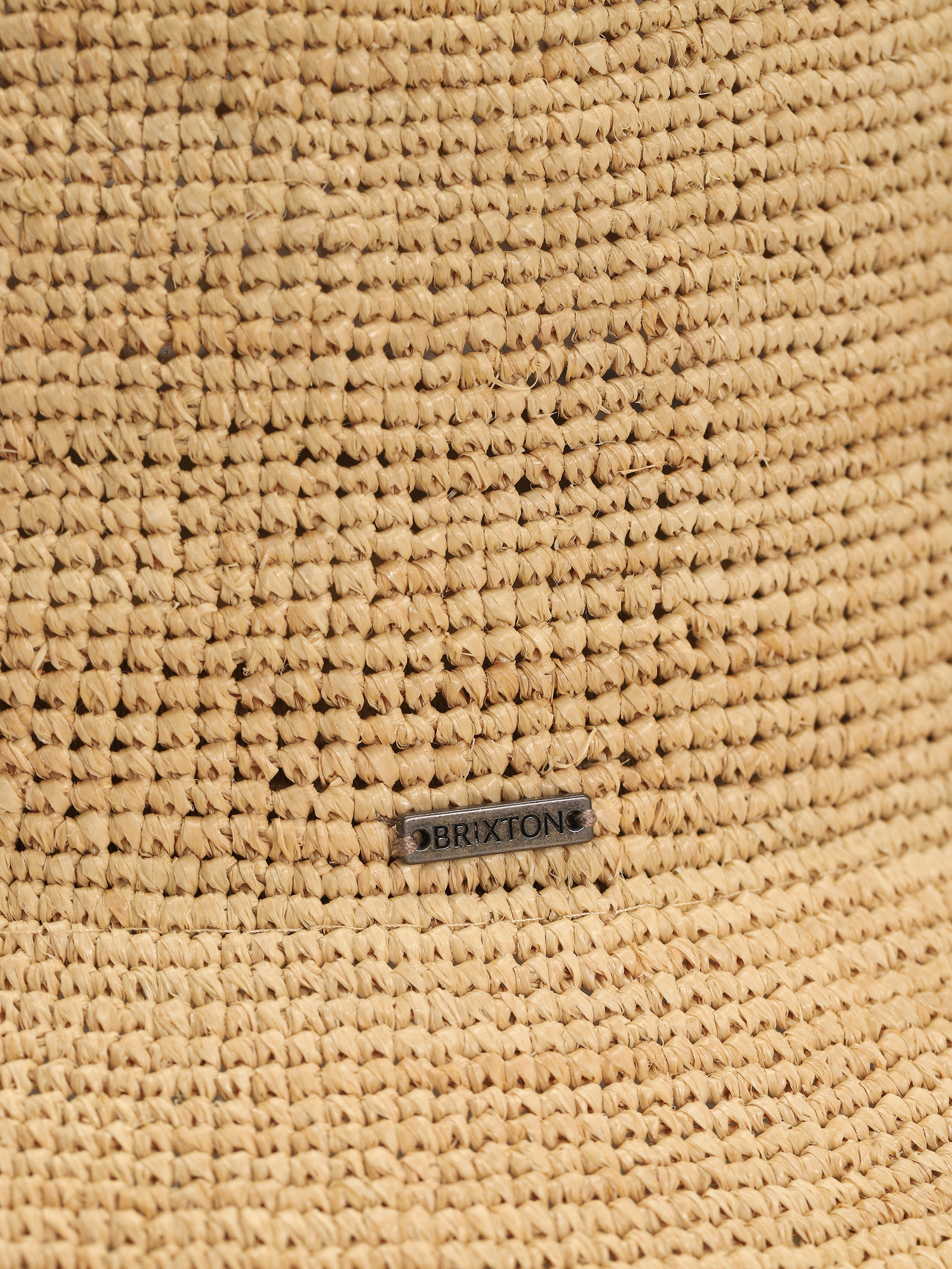 Klobúk Brixton Ellee Straw Buckett Wmn (tan)