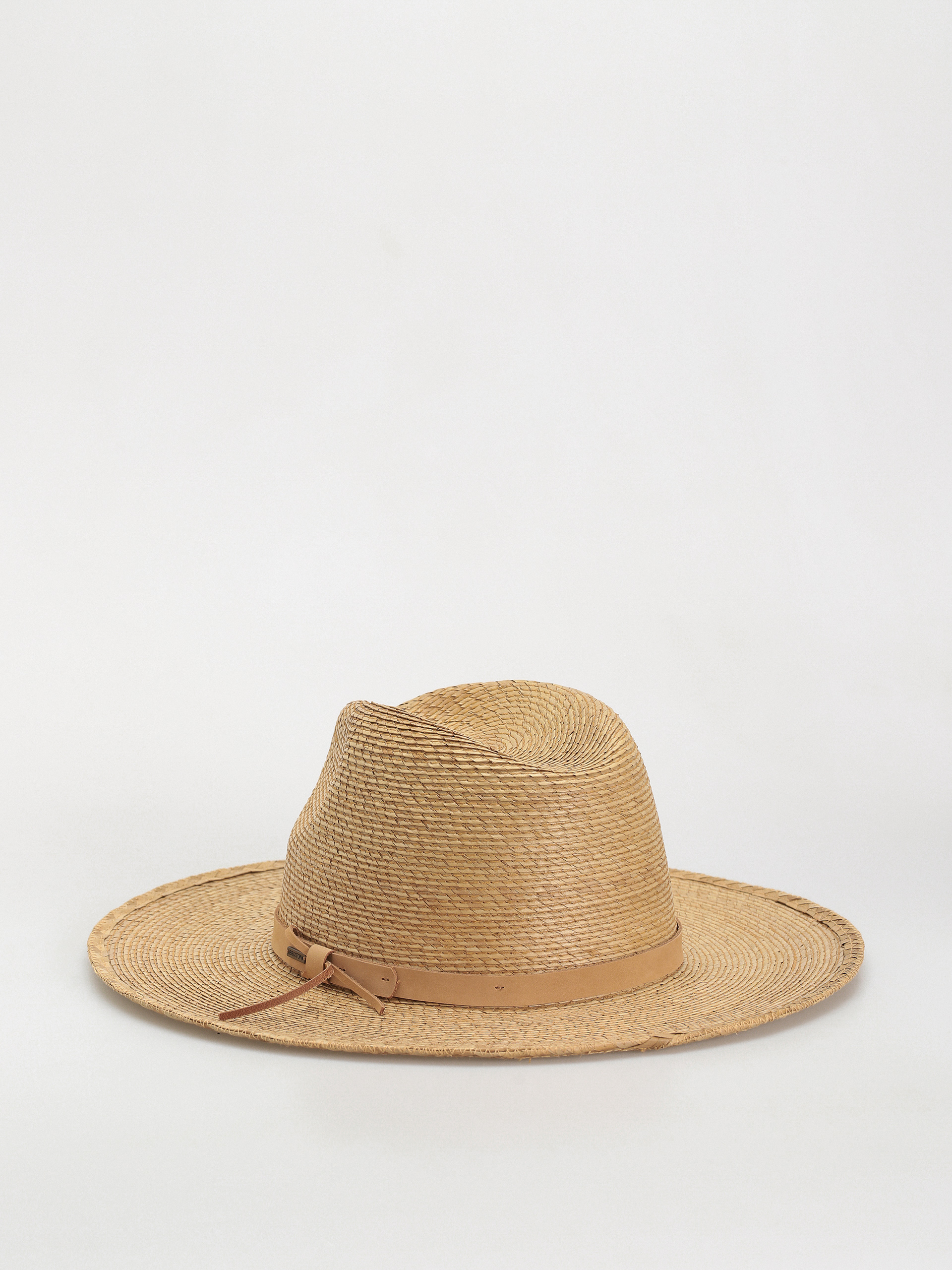 Klobúk Brixton Field Proper Straw (tan/tan)