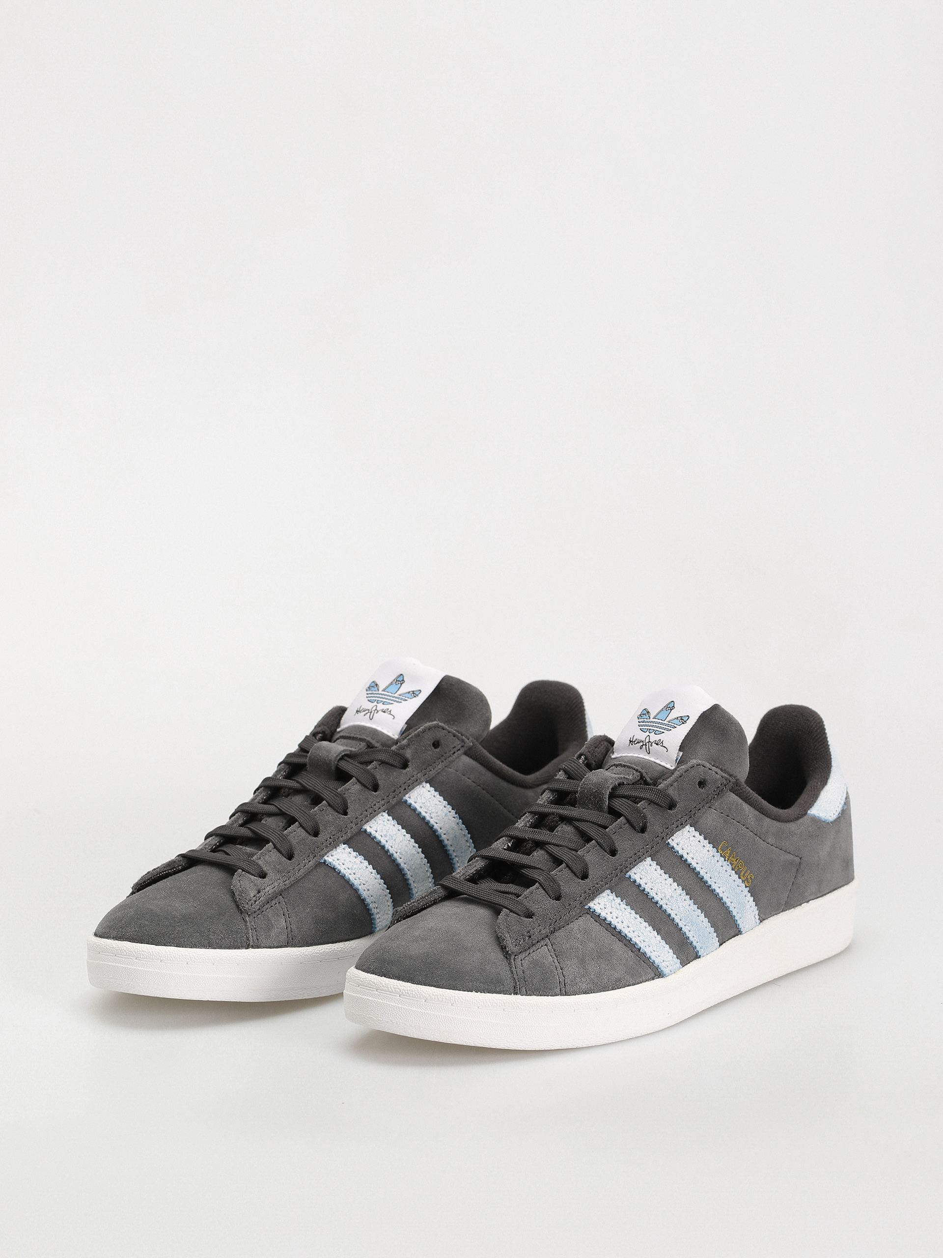 Topánky adidas X Henry Campus ADV (carbon/ftwwht/ltblue)